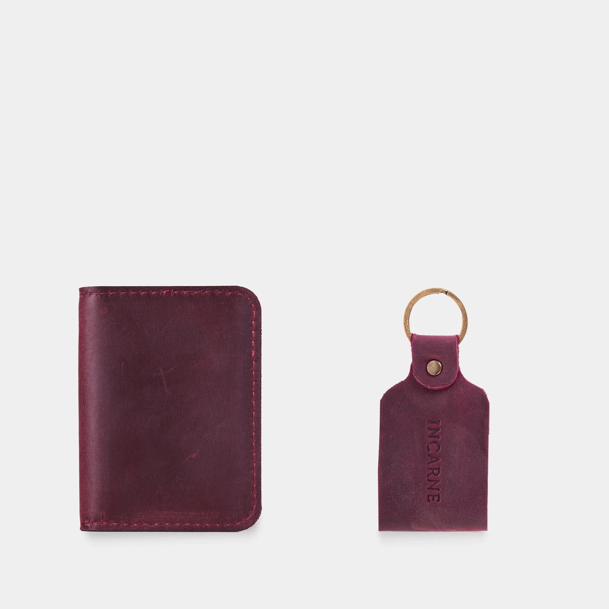Set: cover for ID and driver’s license + Key - INCARNE® Ukraine