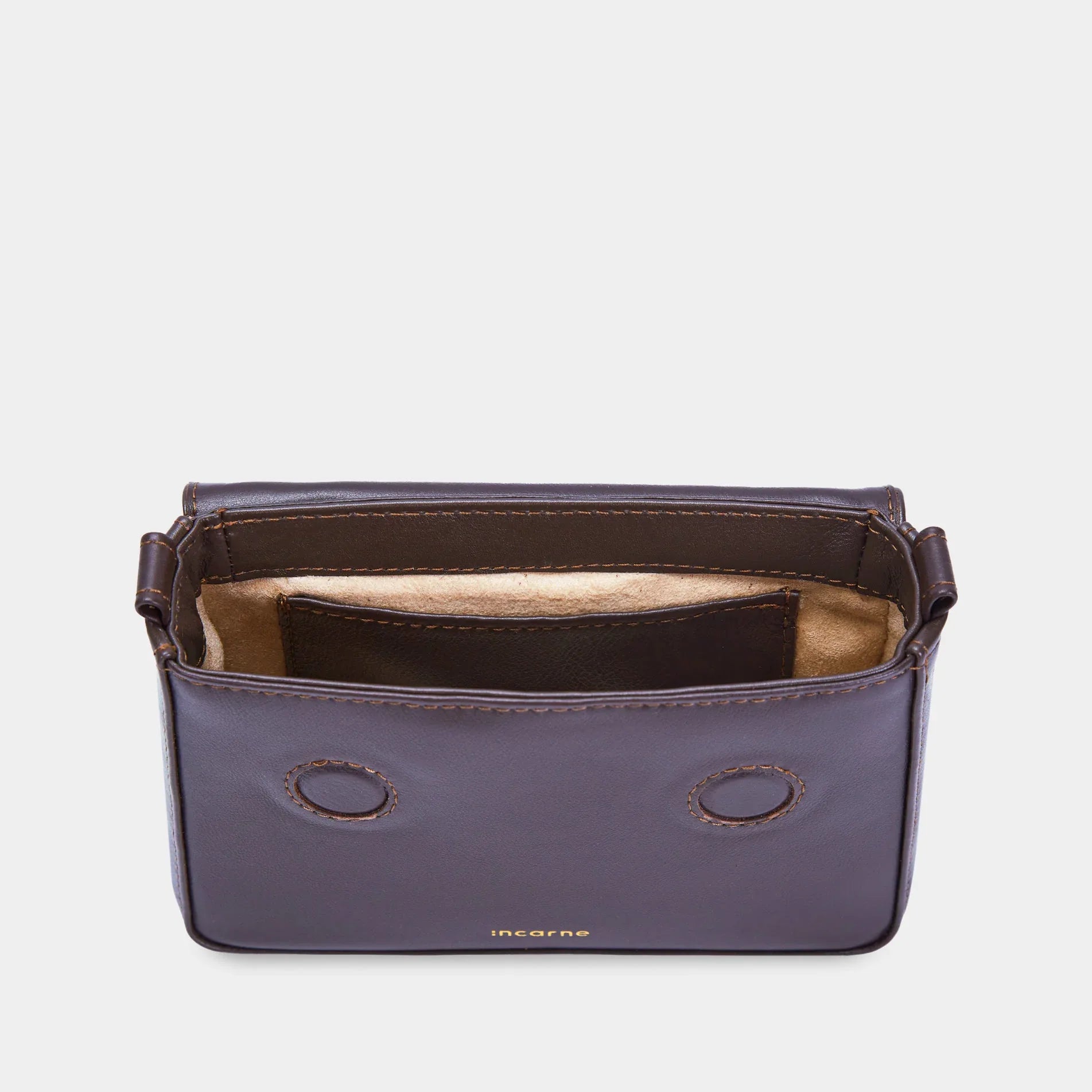 Fancy Women's Bag, Chocolate - INCARNE® Global