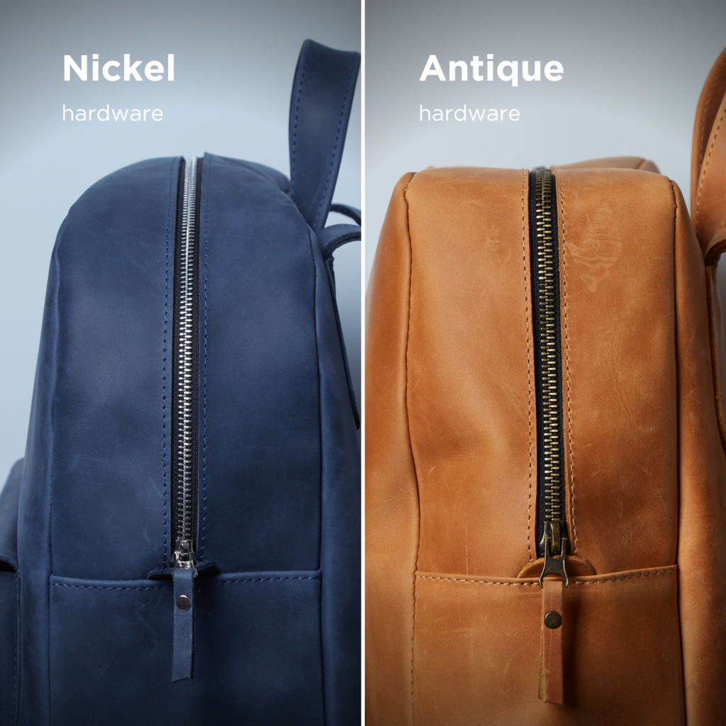 Leather backpack Factor