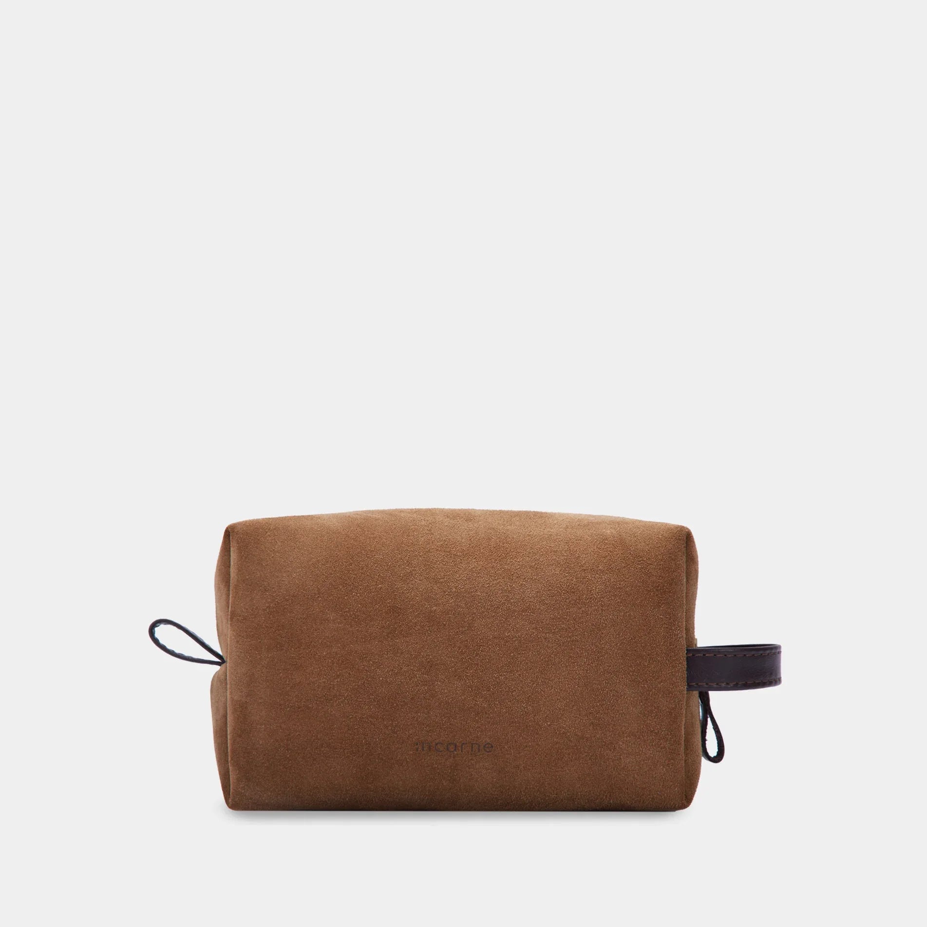 Mirage Medium Cosmetic Bag, Rust (velour) - INCARNE® Global