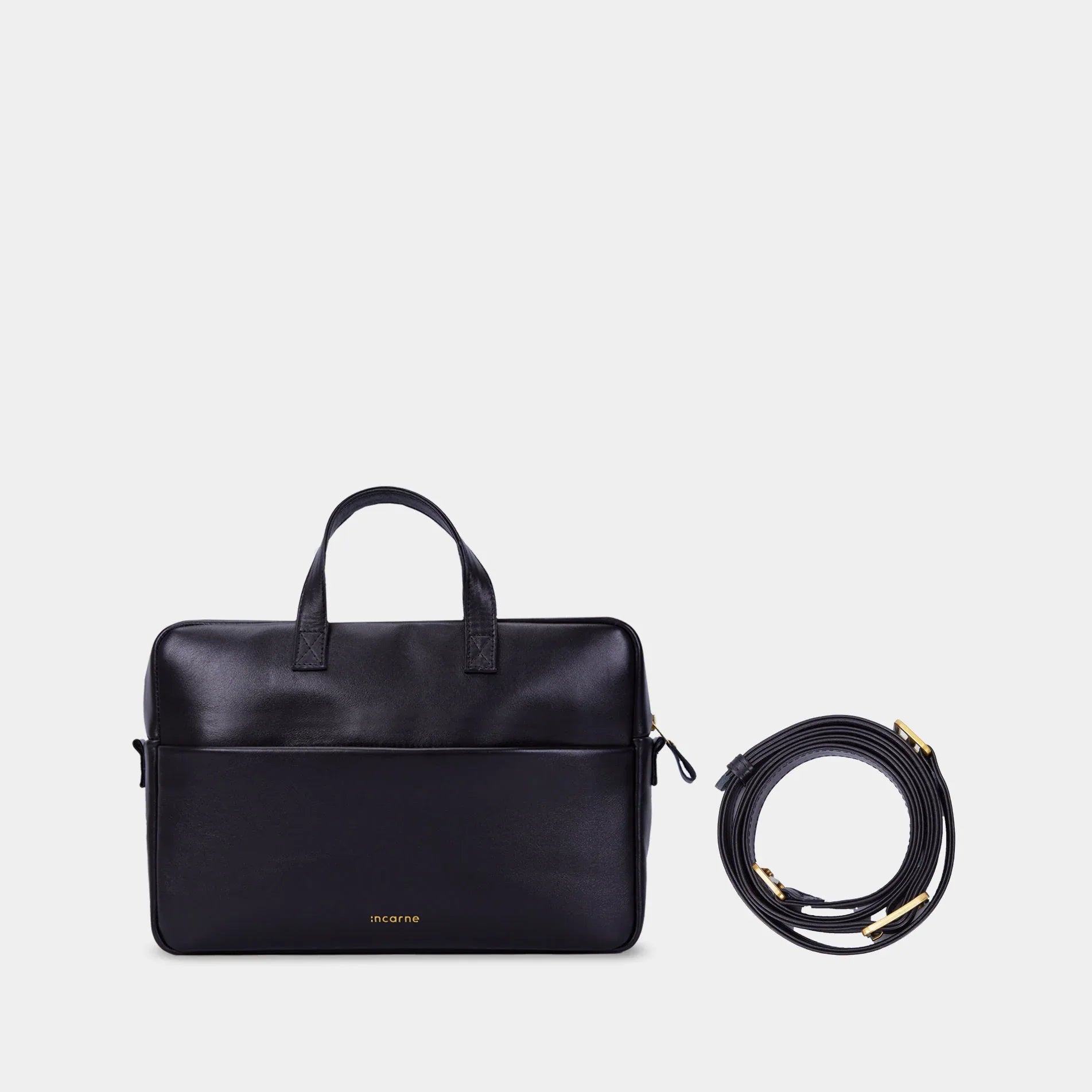 Brief Bag, Black - INCARNE® Global