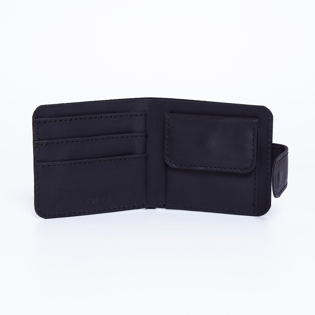 Portofel Mini Jack cu blocare RFID din piele vintage