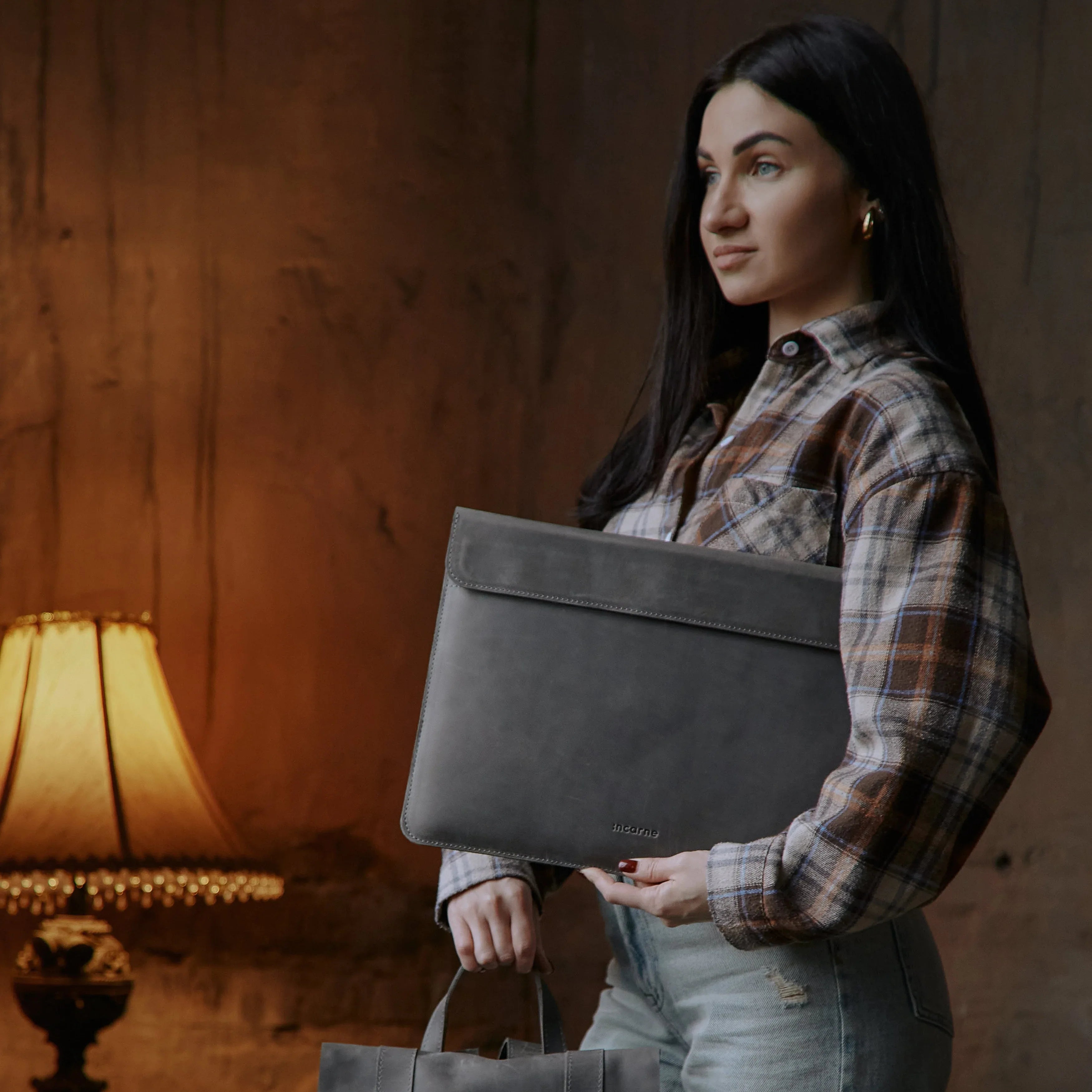 Klouz Laptop Sleeve, Gray (vintage) - INCARNE® Global