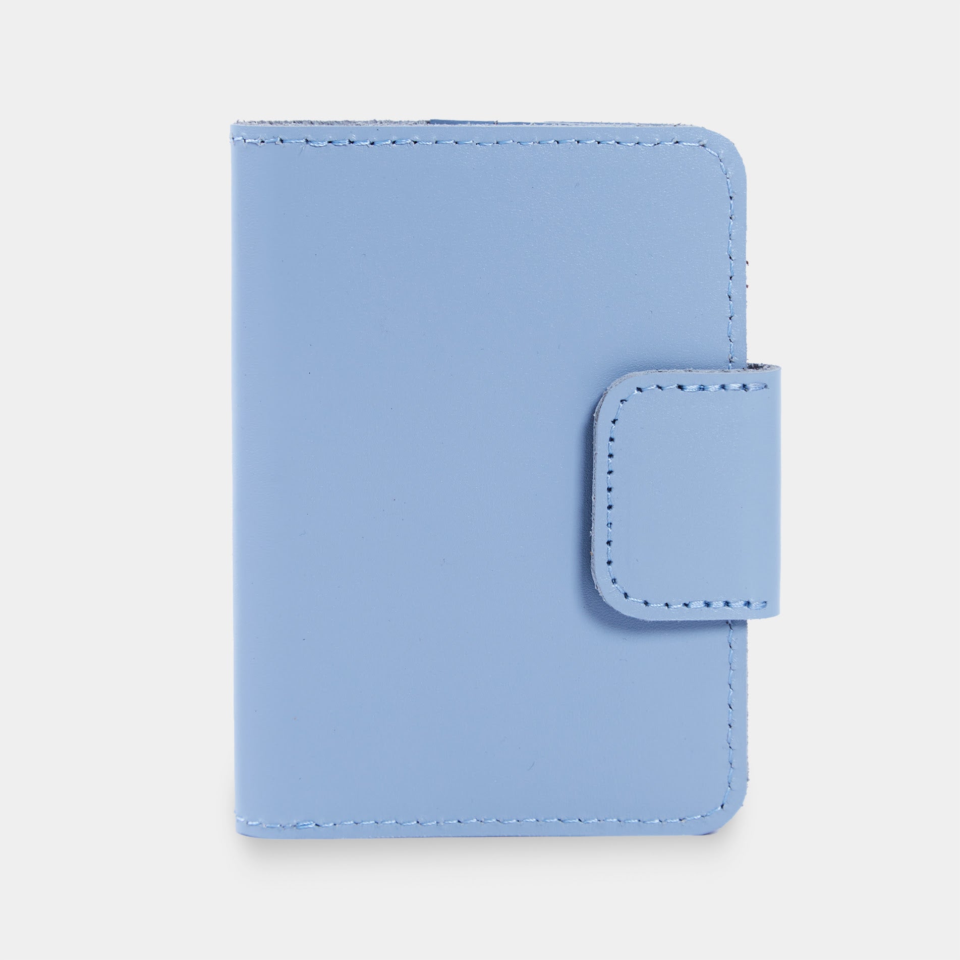 Smart Journey Classic Leather Passport Cover for Travel with AirTag and Cards Holders