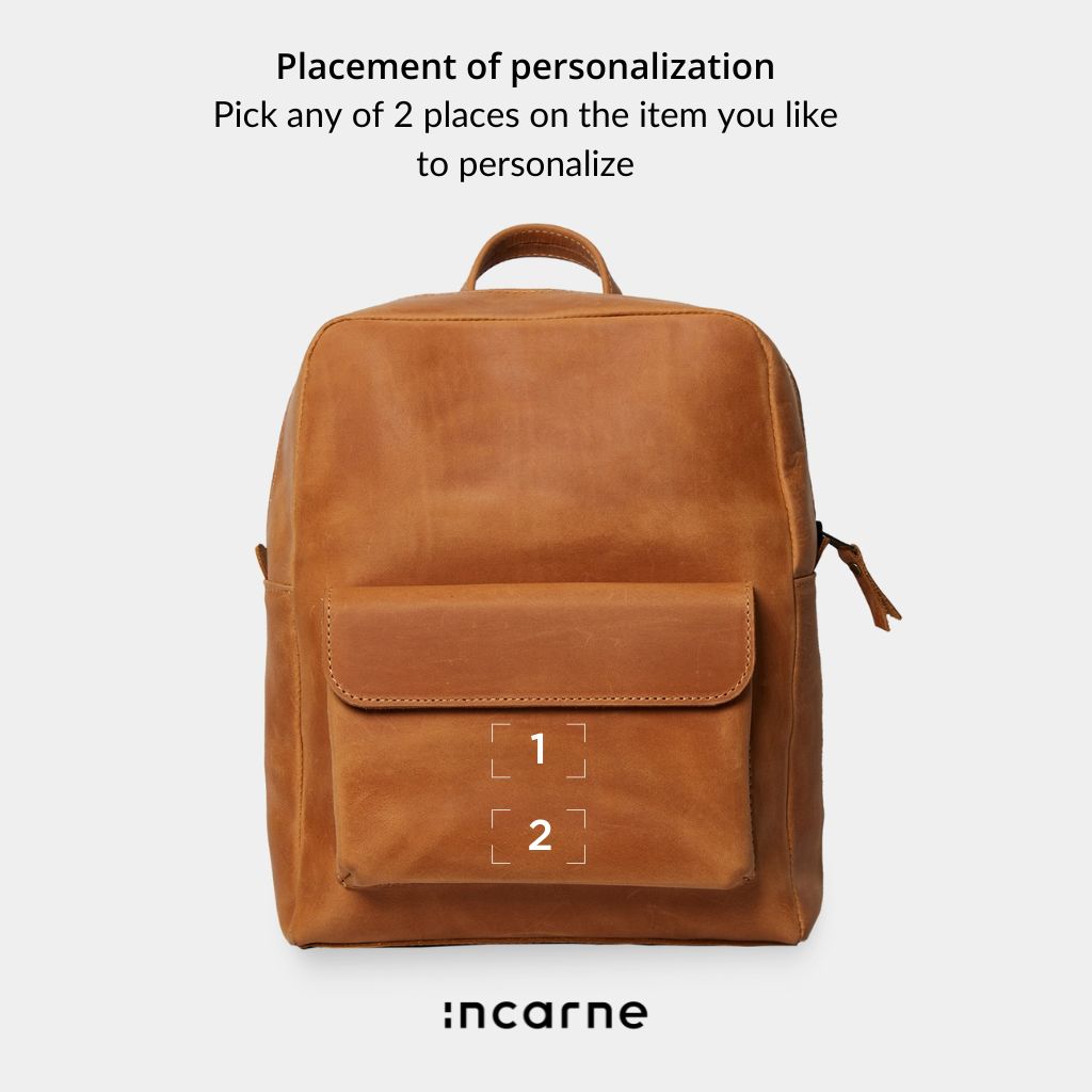 Leather backpack Factor