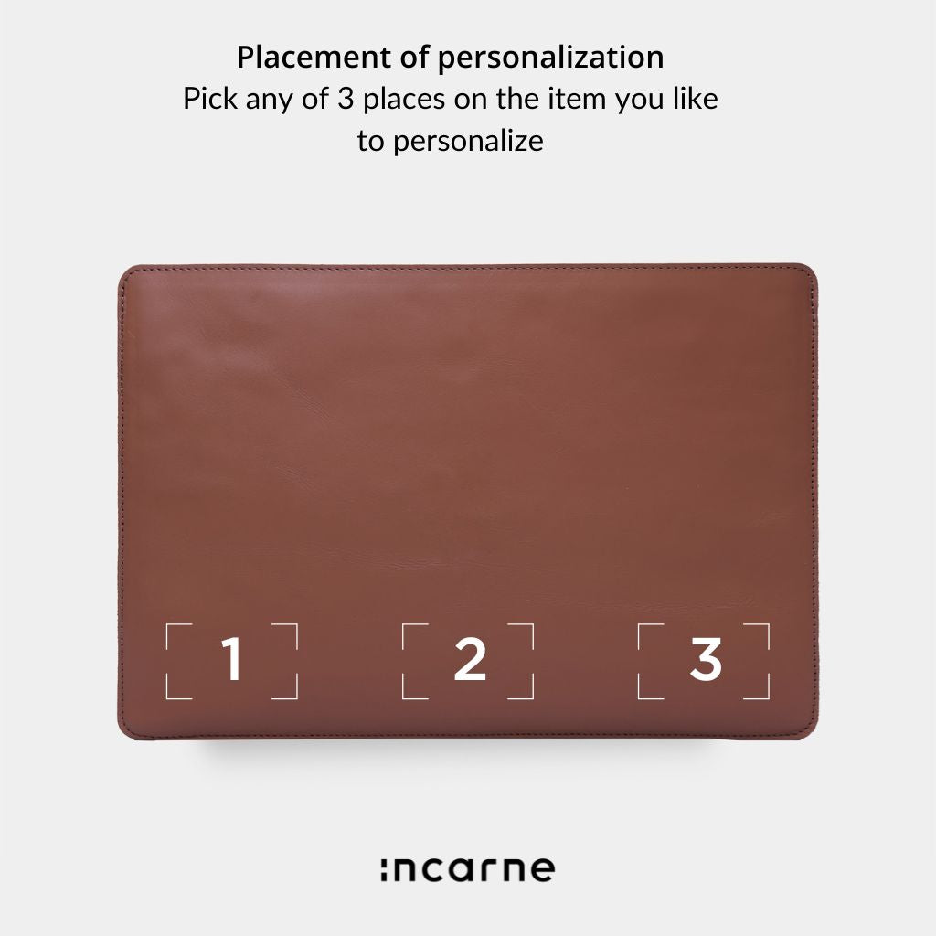 Gamma Plus Laptop Sleeve, Brown