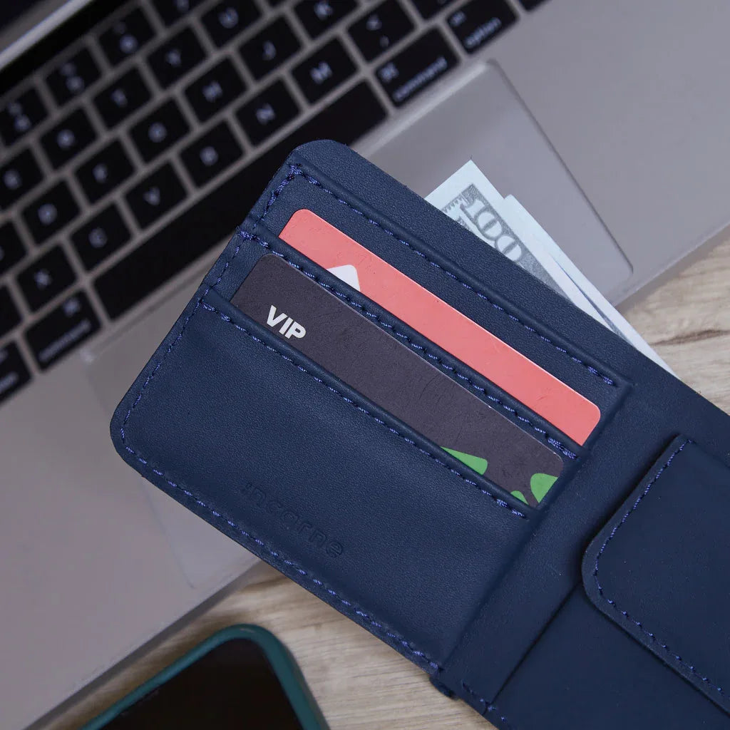 Mini Jack wallet made from classic leather - INCARNE® Global
