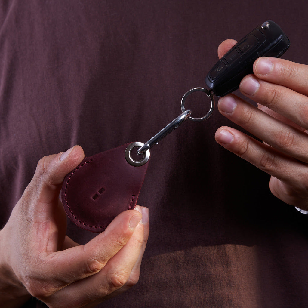 Husă din piele Key Tag pentru Apple AirTag