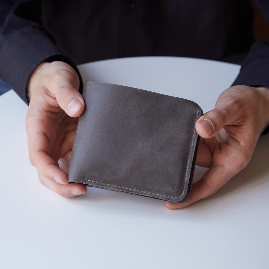 Jack portofel din piele pentru bărbați