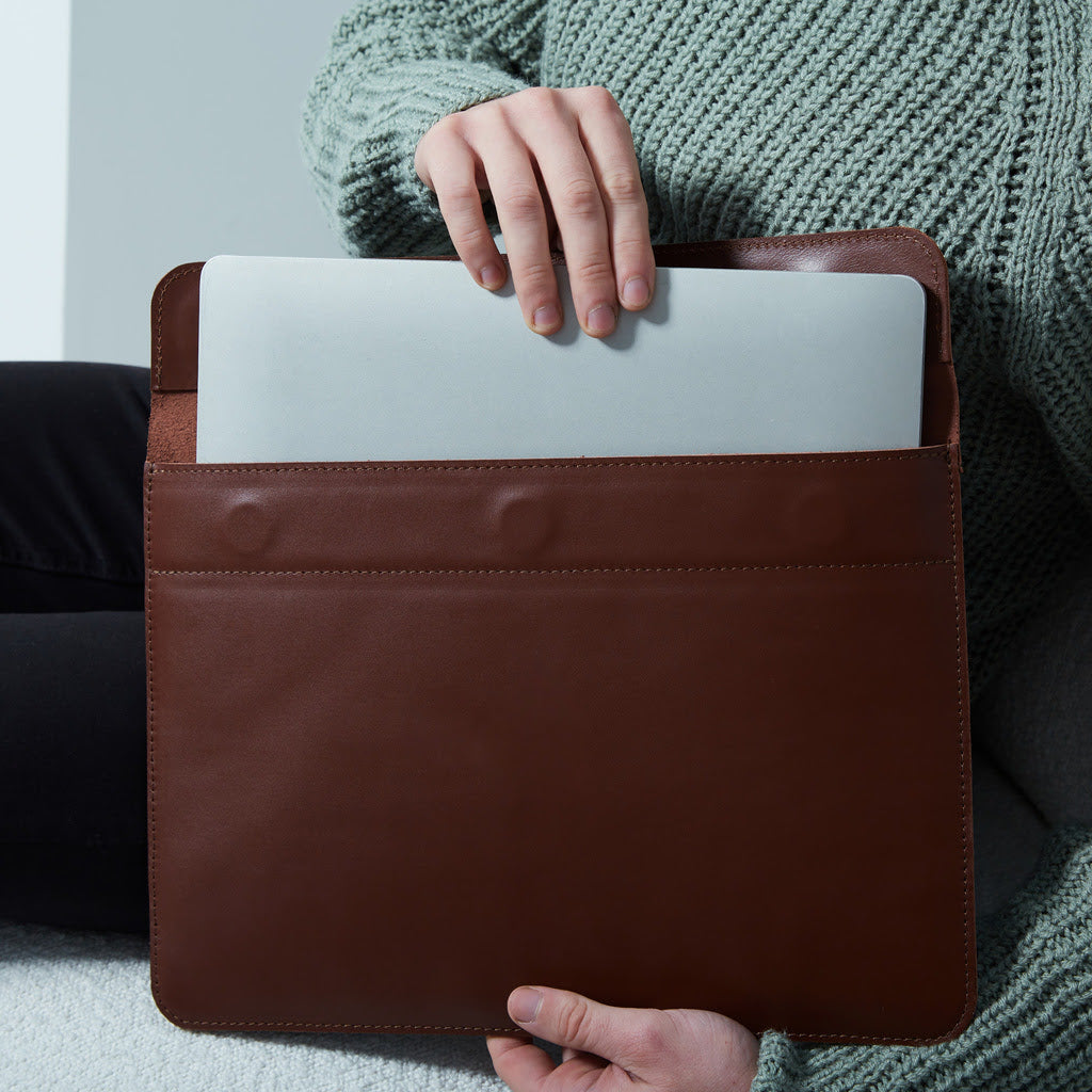 Klouz Laptop Sleeve, Brown