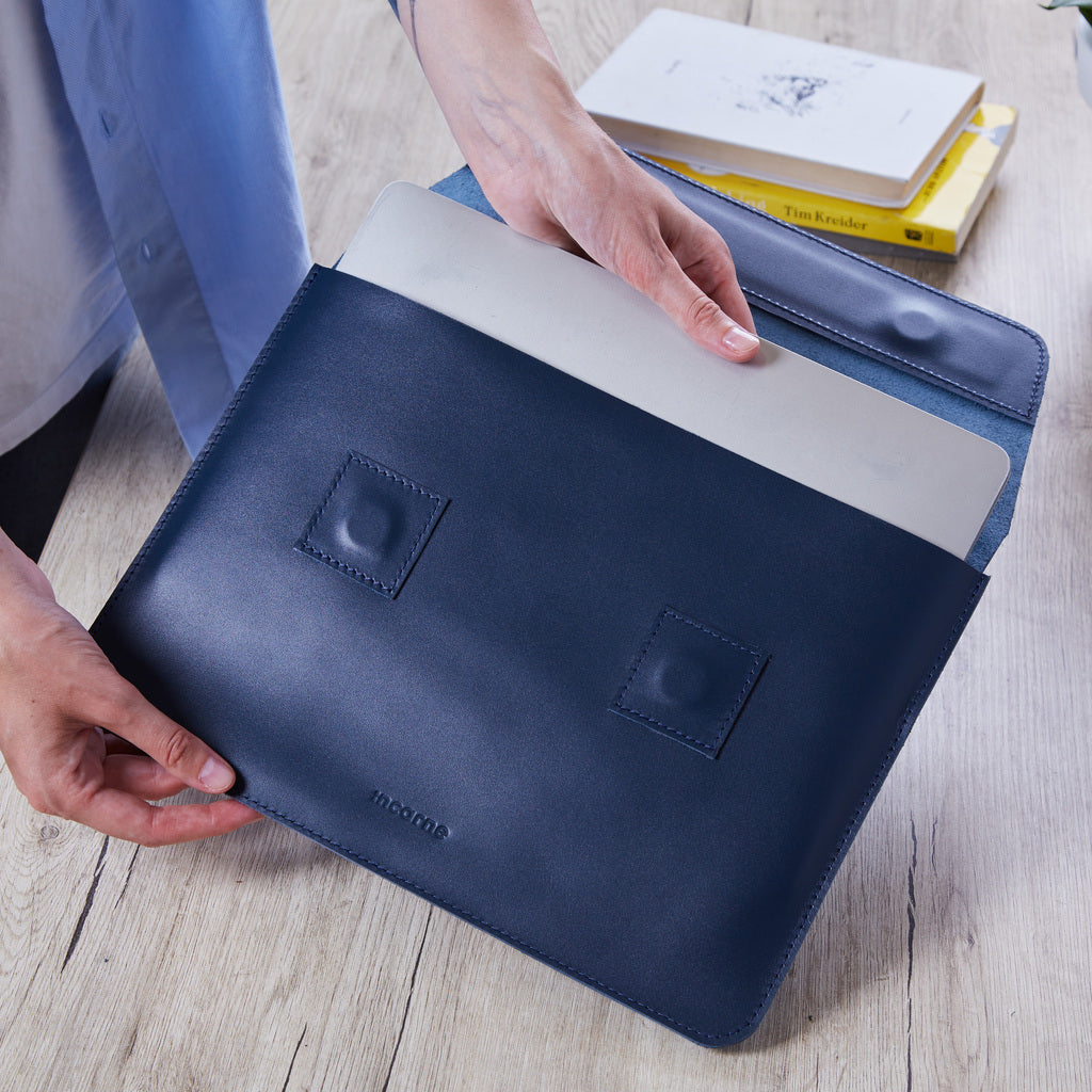 Line Laptop Sleeve, Blue