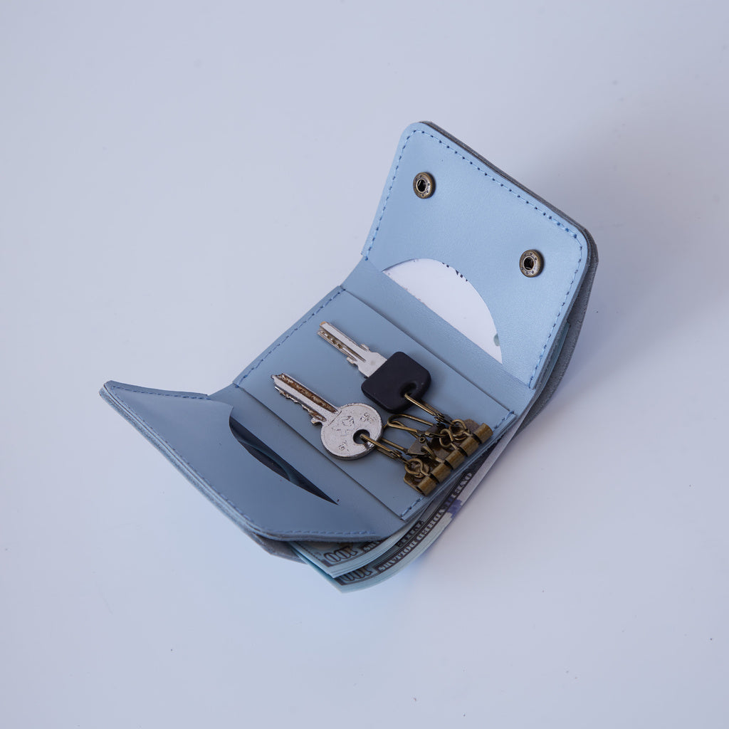 Key Plus Classic Leather Key Holder and Wallet