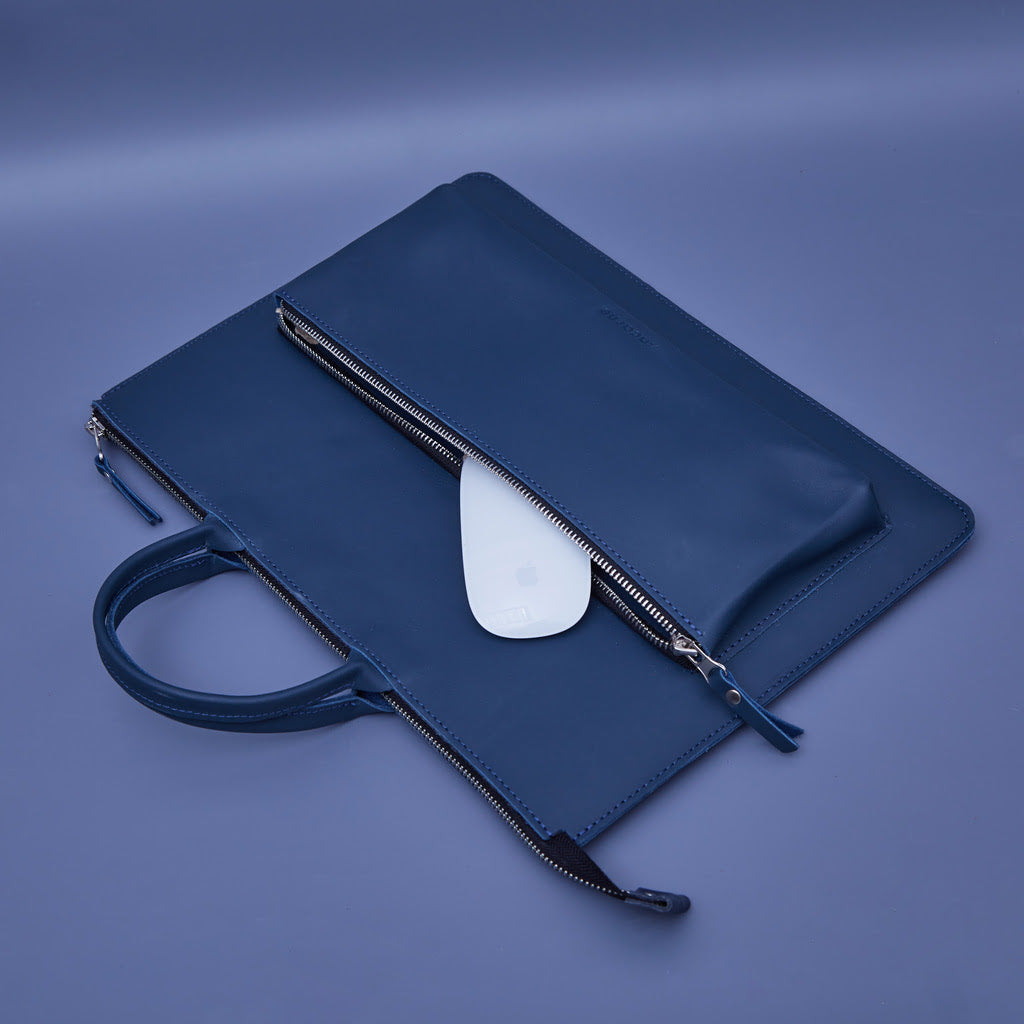 Husă Maryland pentru iPad Pro cu mânere din piele clasică