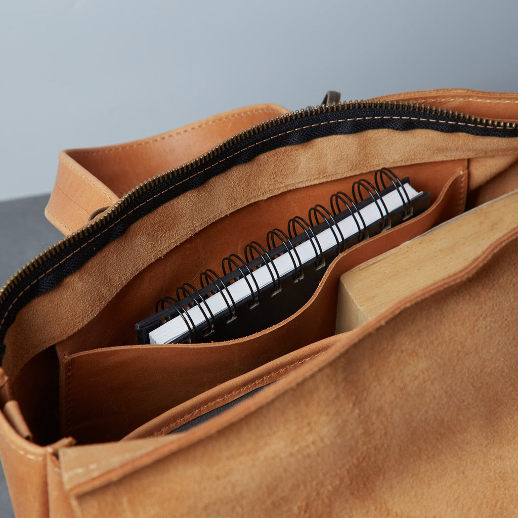 Leather Laptop Convertible Bag Voyager