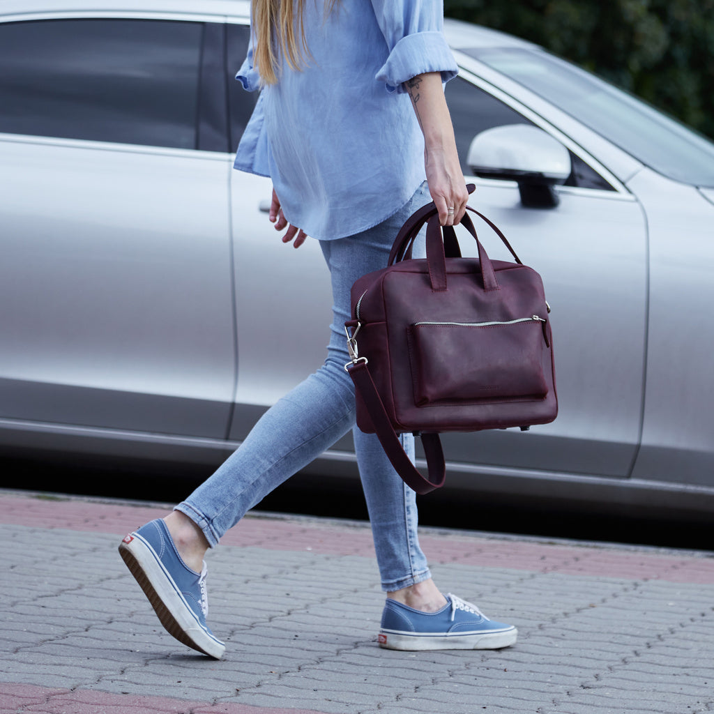 New Traveller Big Leather Daily and Travel Bag