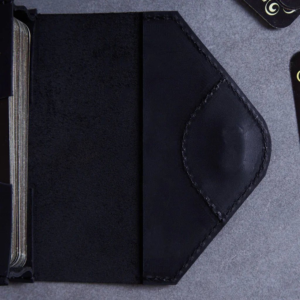 Tarot Message Leather Tarot Bag - INCARNEĀ® Global