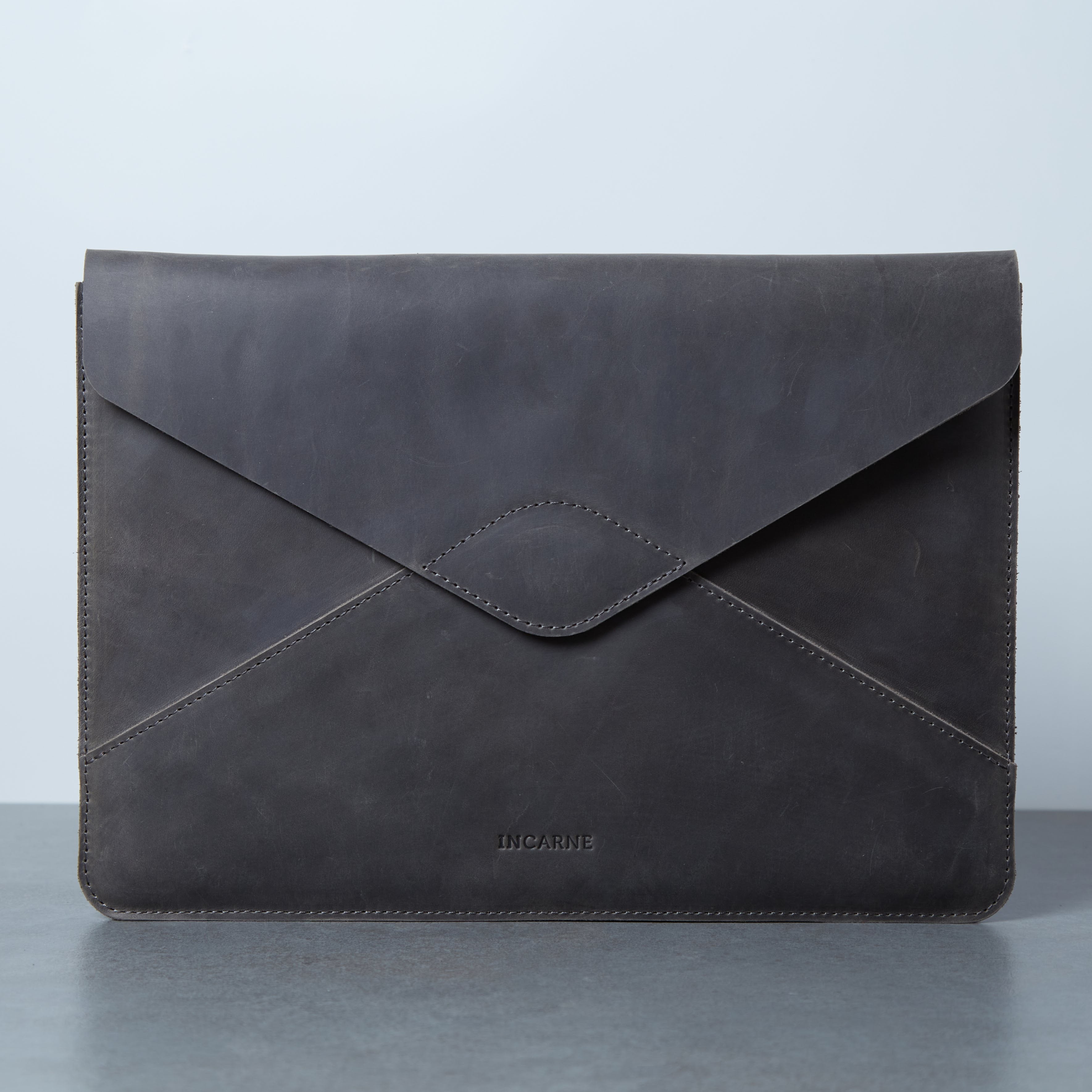 Message Laptop Sleeve, Gray (vintage)