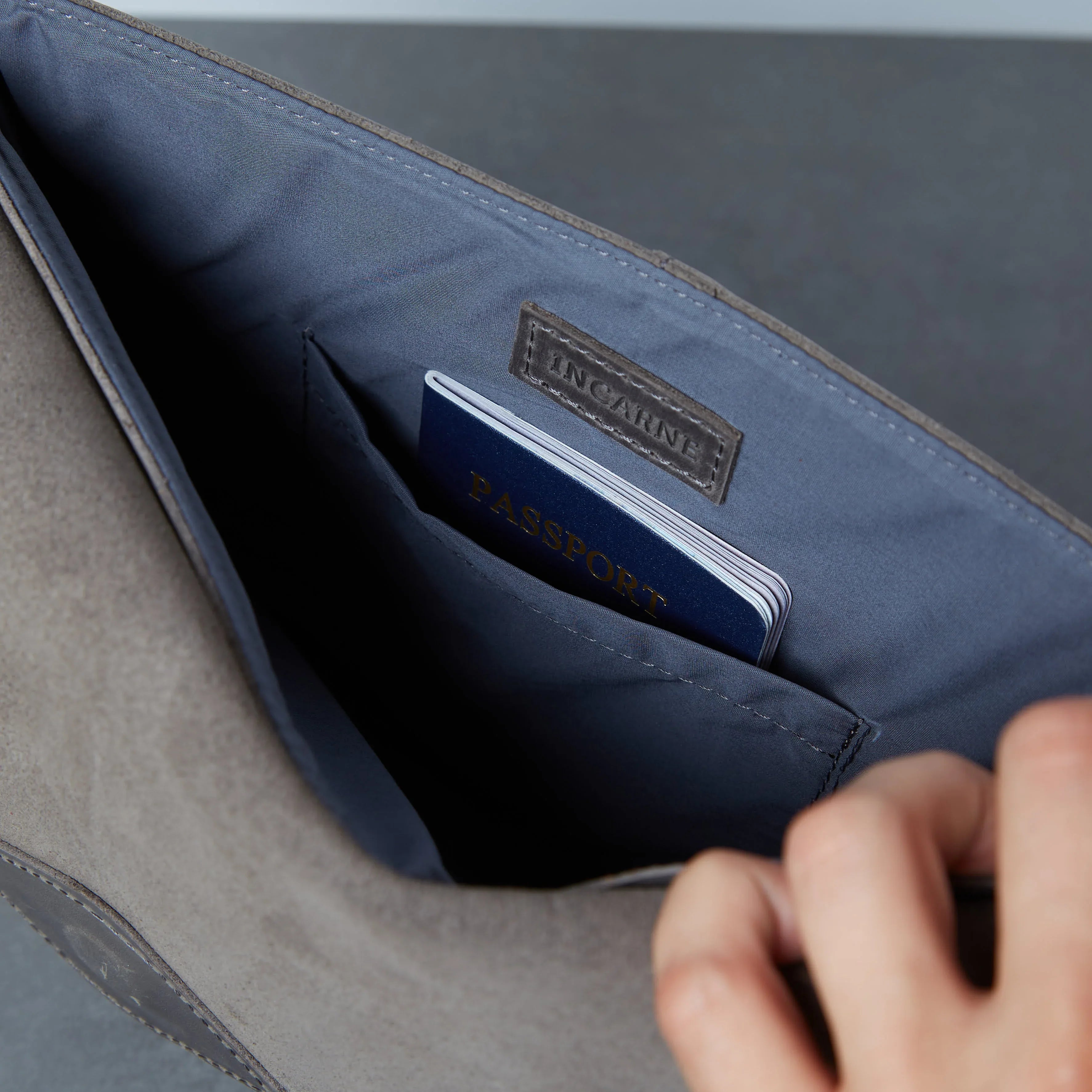 Message Laptop Sleeve, Gray (vintage) - INCARNE® Global