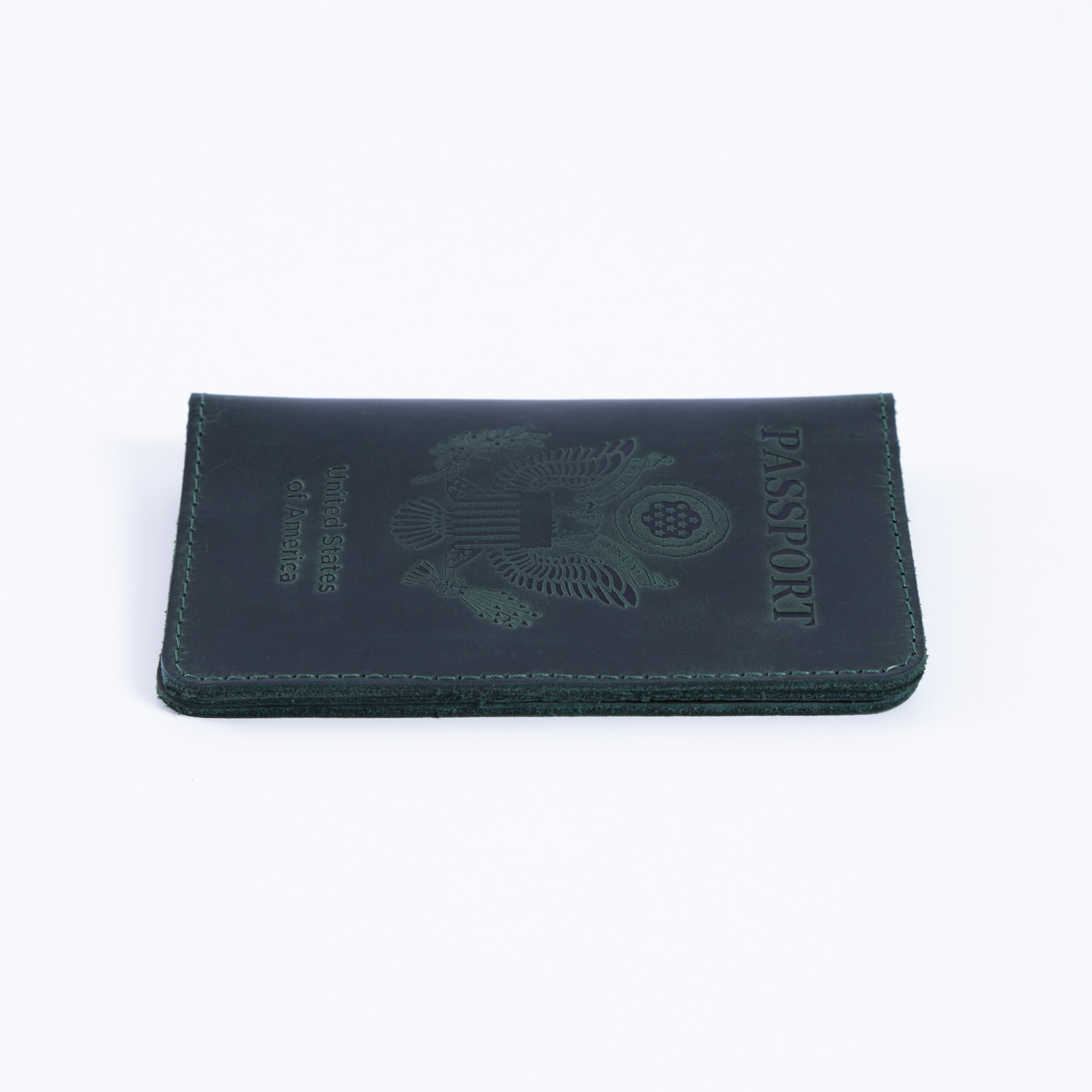 Passport cover with the national symbol of United States