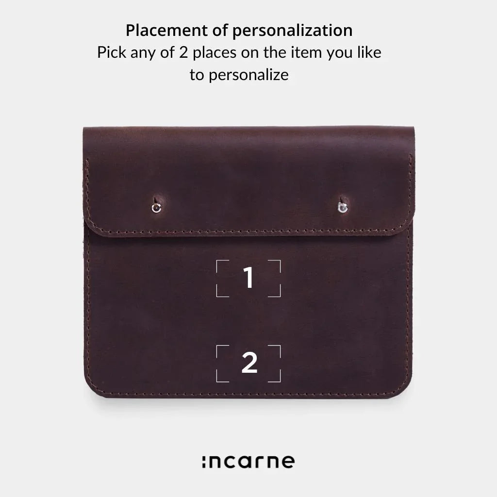 Keep Charger, Cable, and Mouse Organizer in vintage leather - INCARNEĀ® Global