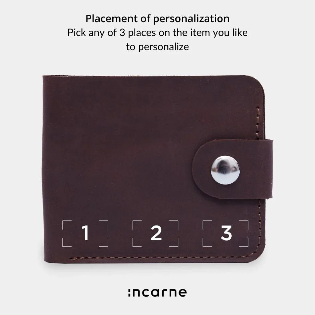 Mini Leather Wallet - INCARNE® Global