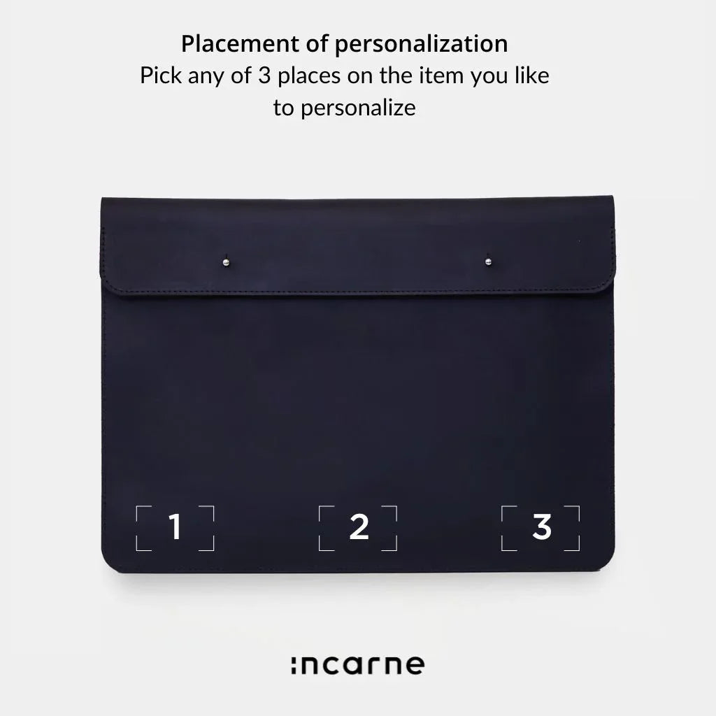 Neat Laptop Sleeve, Black (vintage) - INCARNE® Global