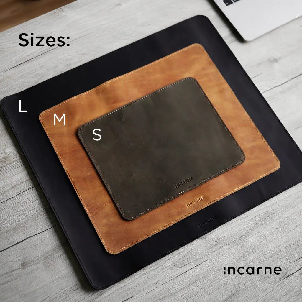 Word Leather Mousepad - INCARNE® Global