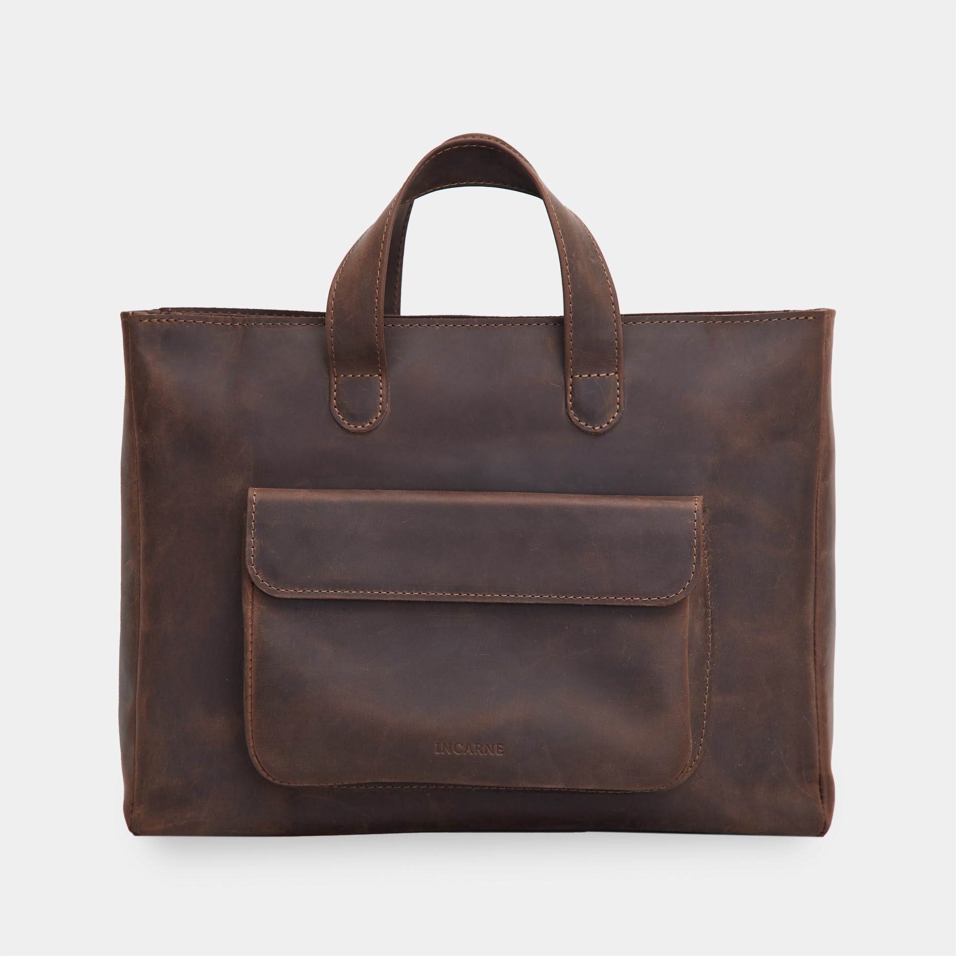 Leather Laptop Convertible Bag Voyager