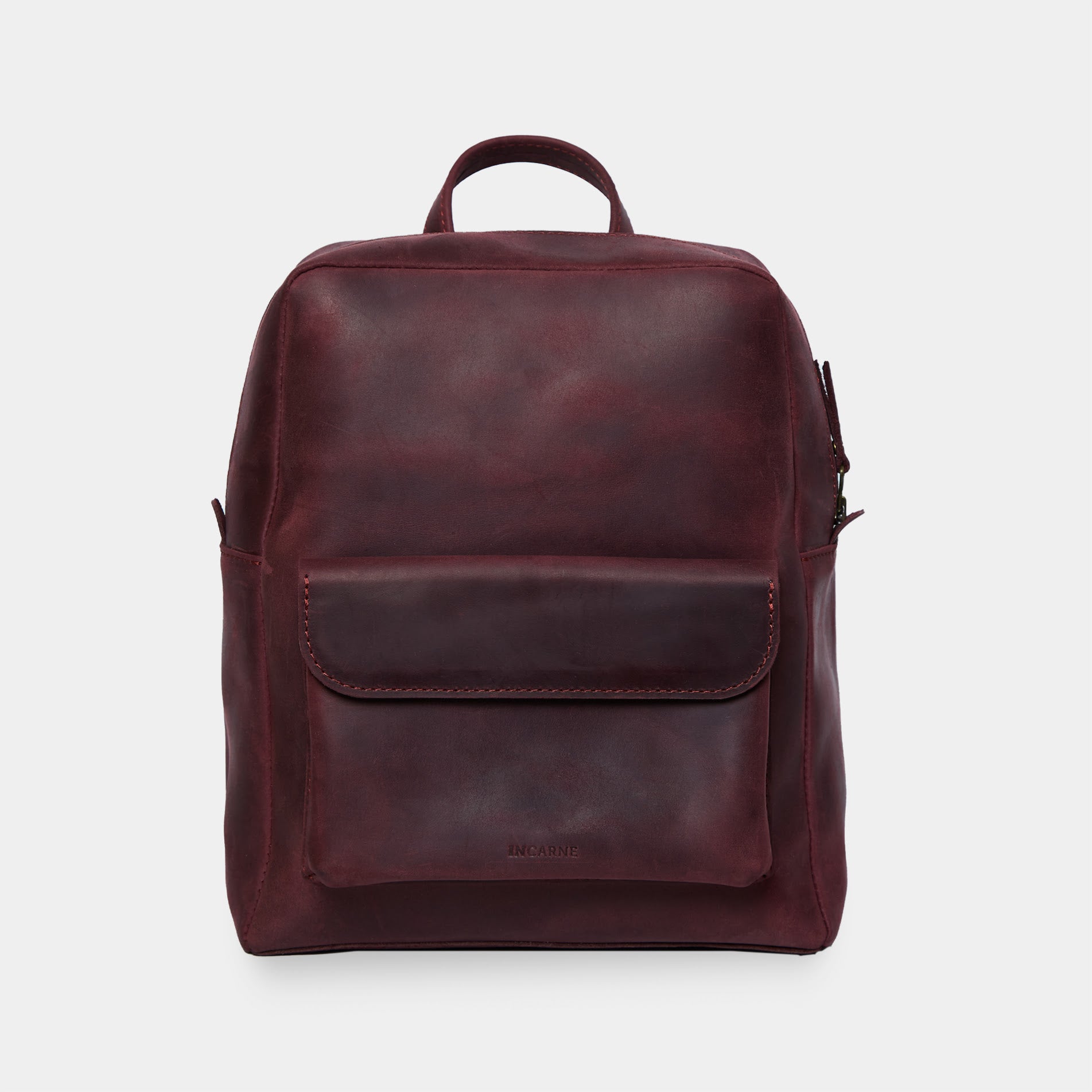 Leather backpack Factor