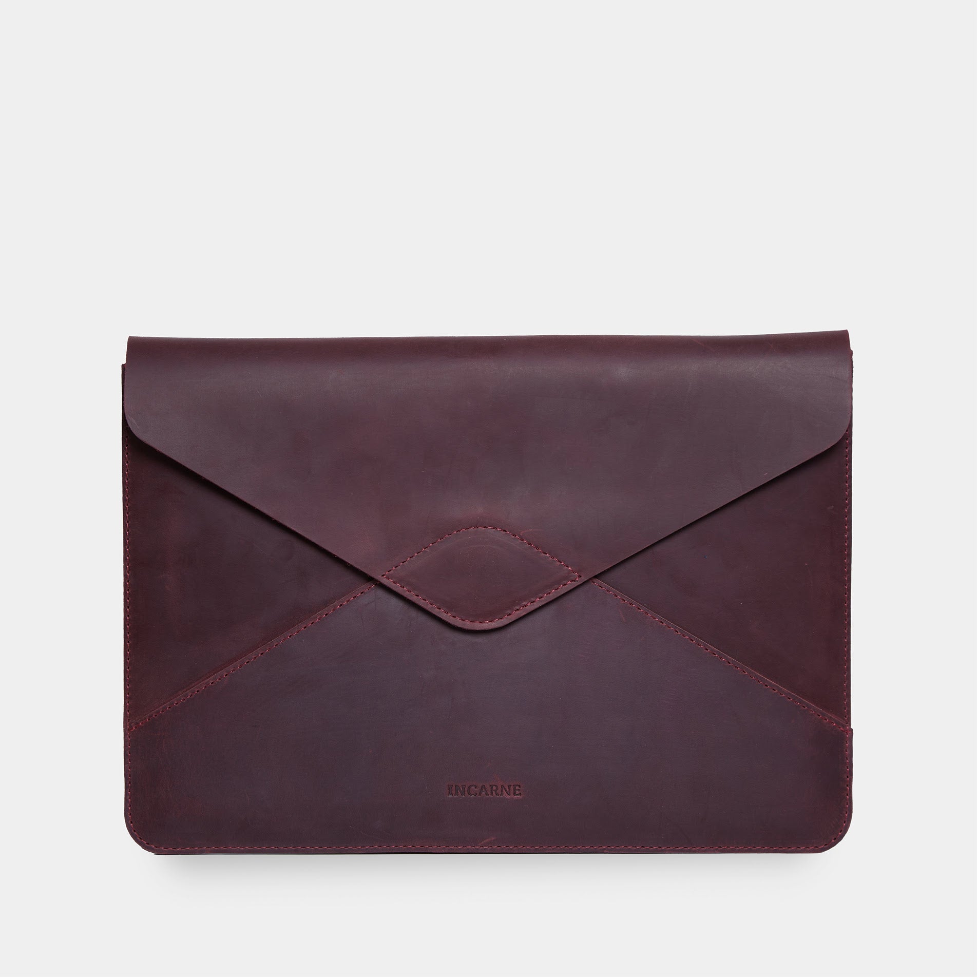 Husă pentru laptop Message, burgundy (vintage)