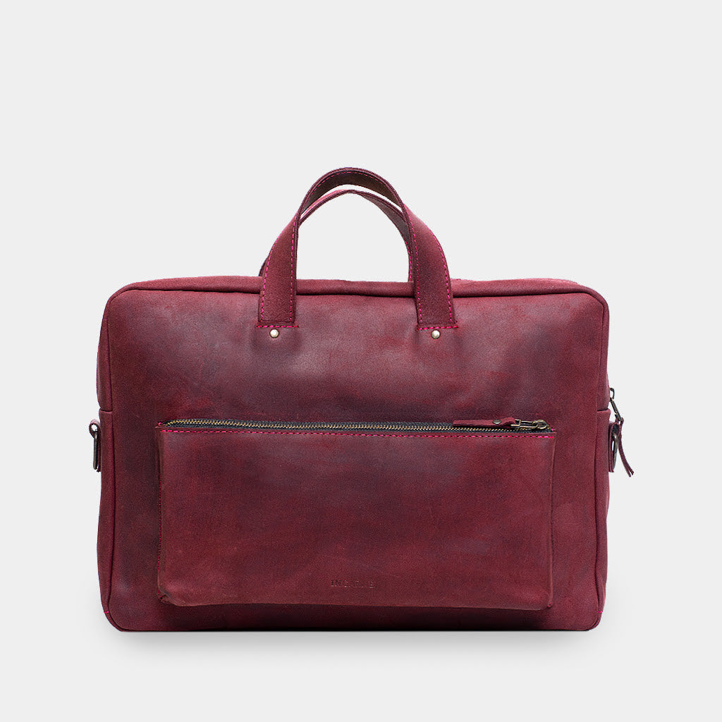Biz Leather Laptop Bag