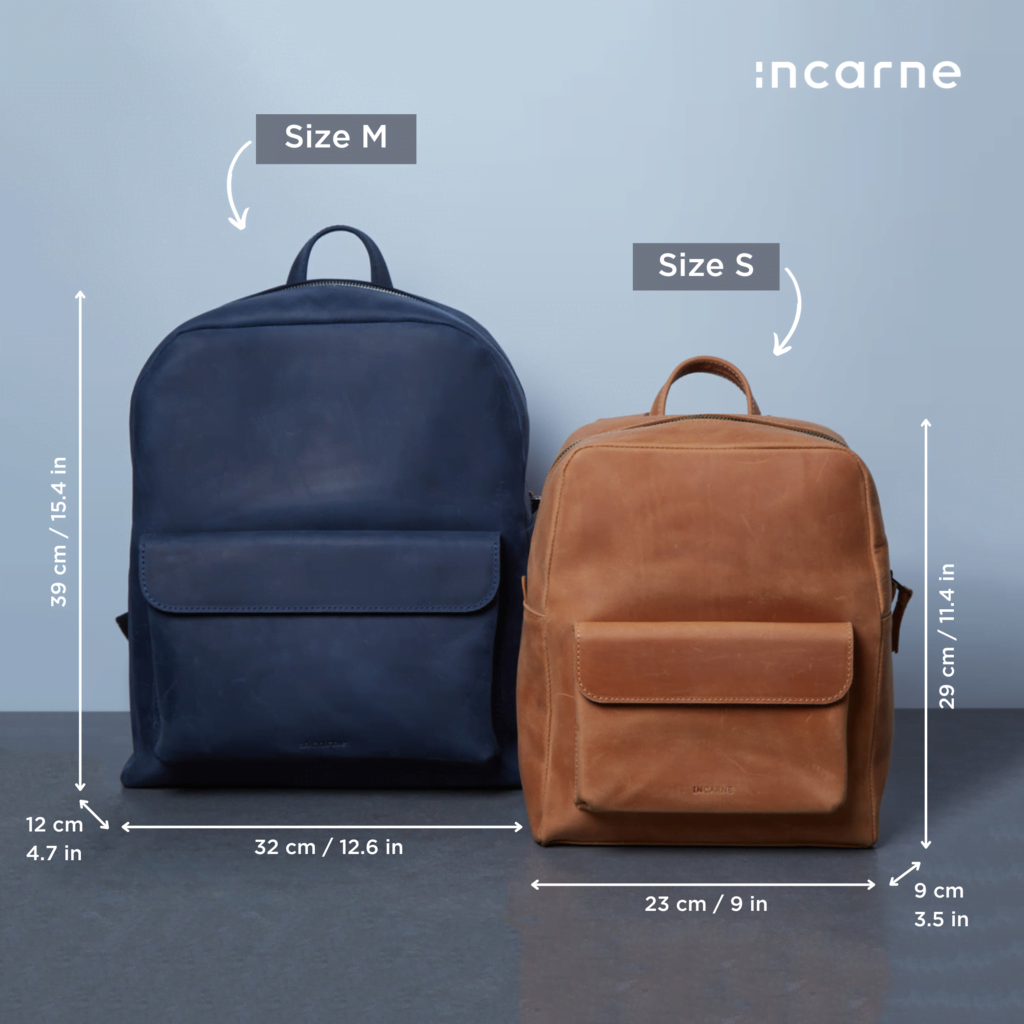 Leather backpack Factor