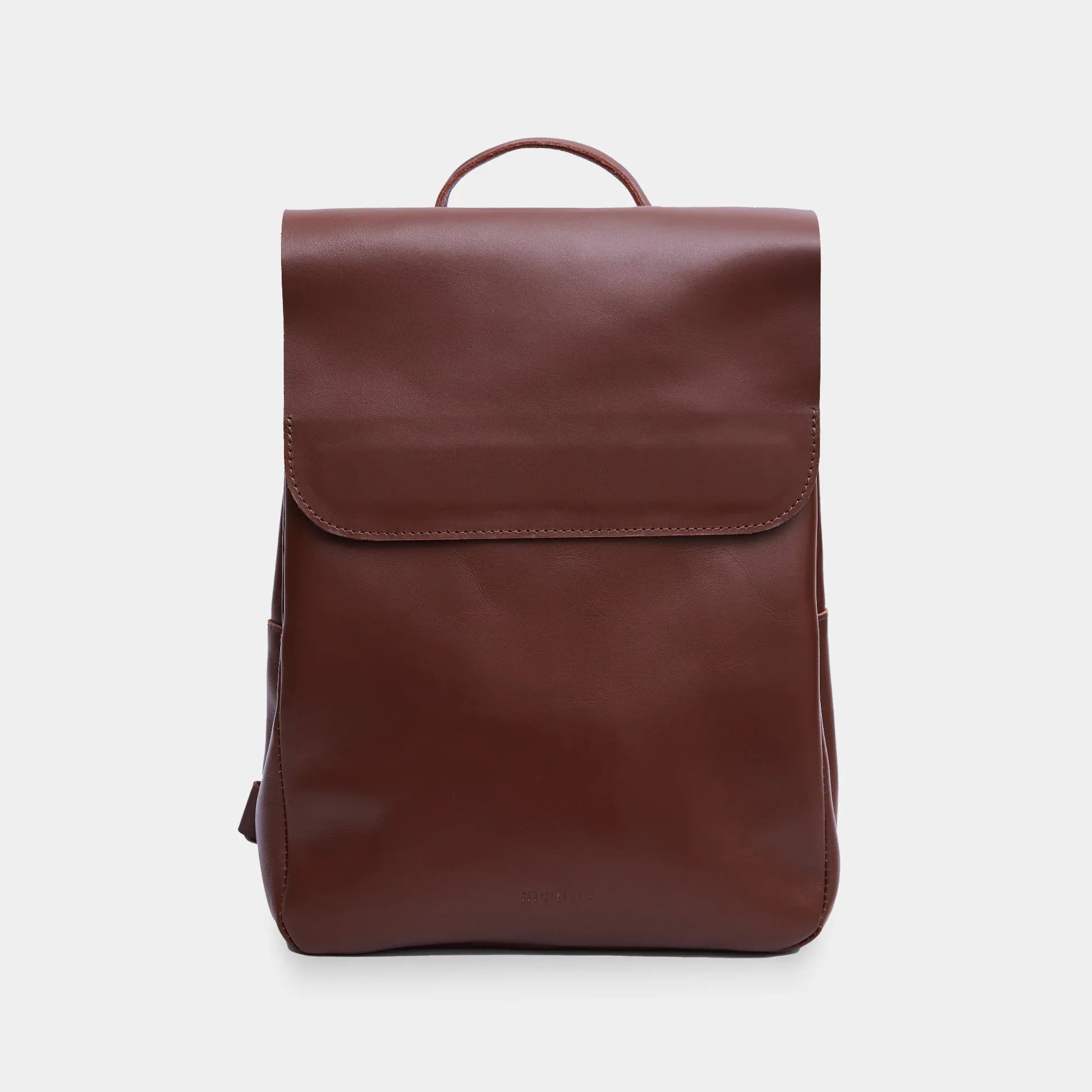 Unia Laptop Backpack in classic leather - INCARNE® Global