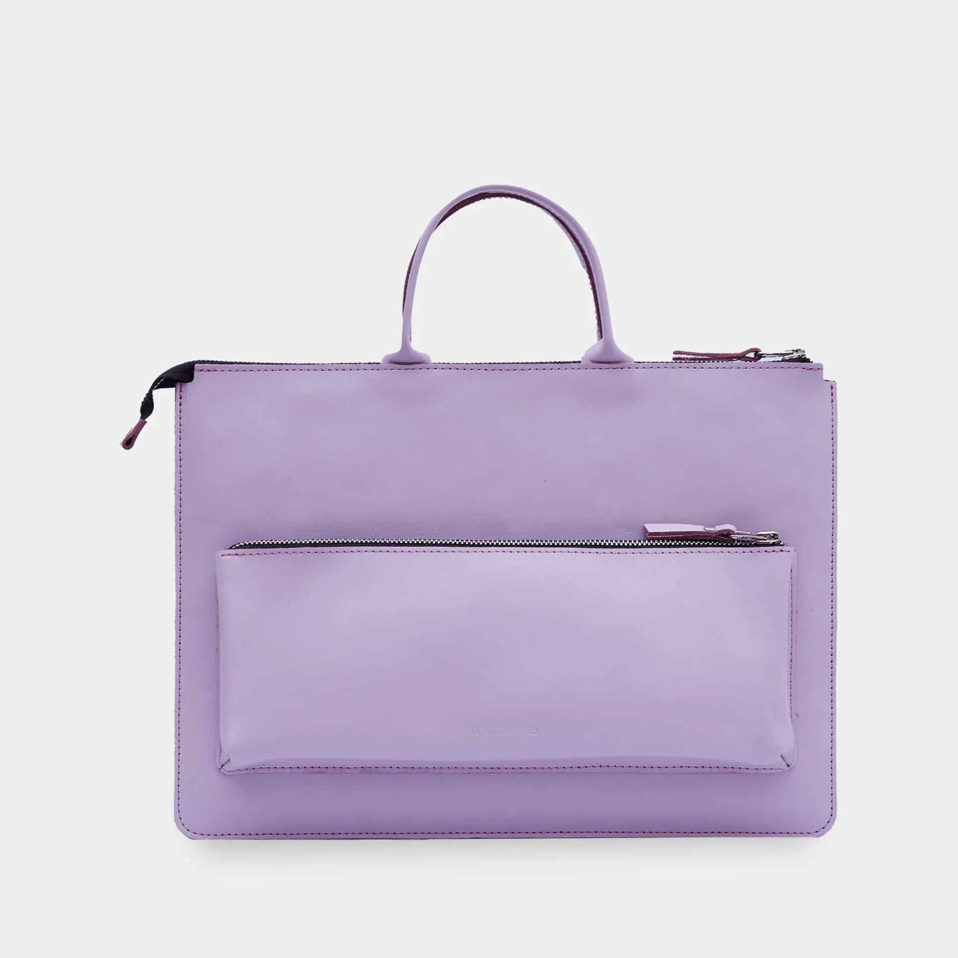 Maryland Laptop Sleeve with Handles in classic leather - INCARNE® Global