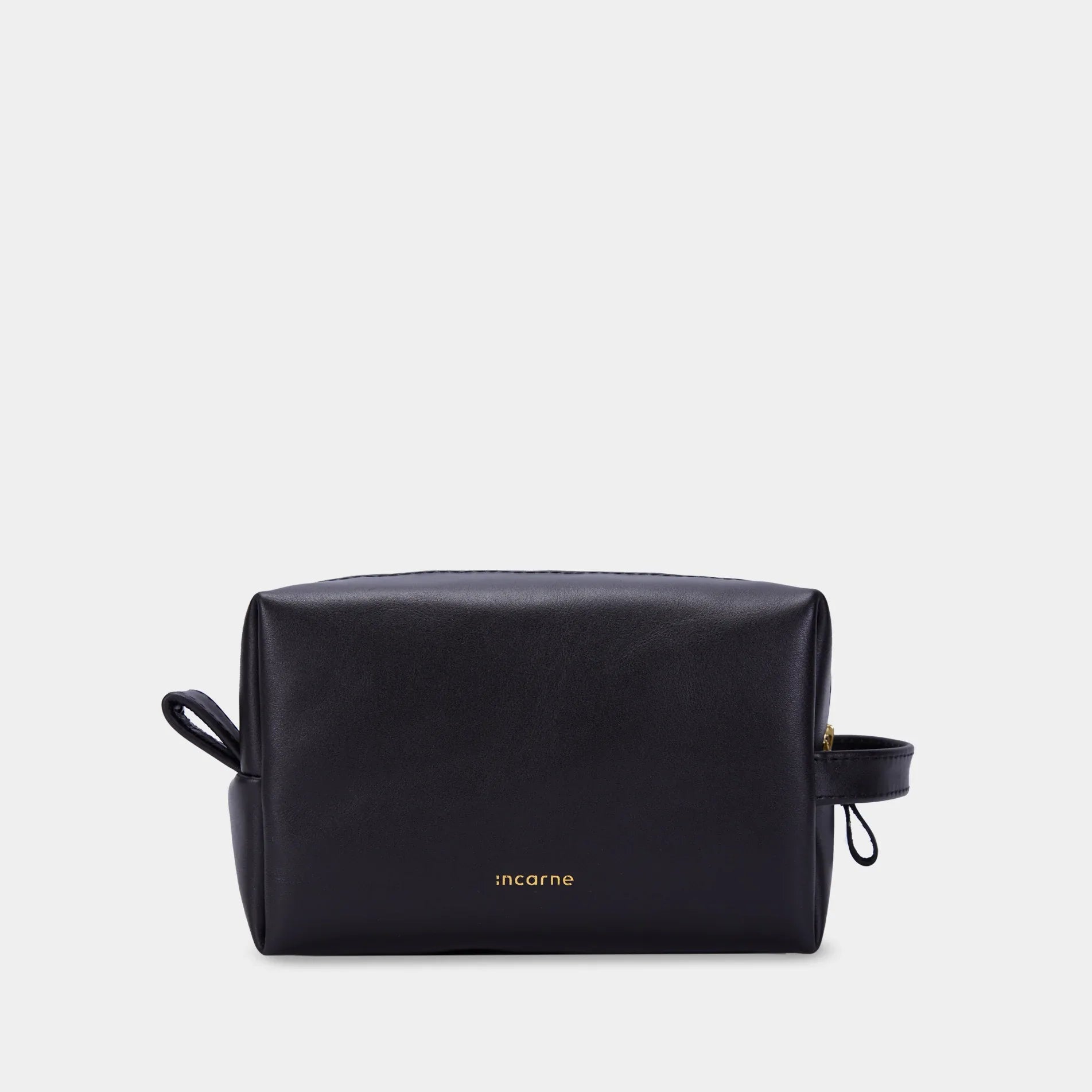 Mirage Medium Cosmetic Bag, black - INCARNE® Global