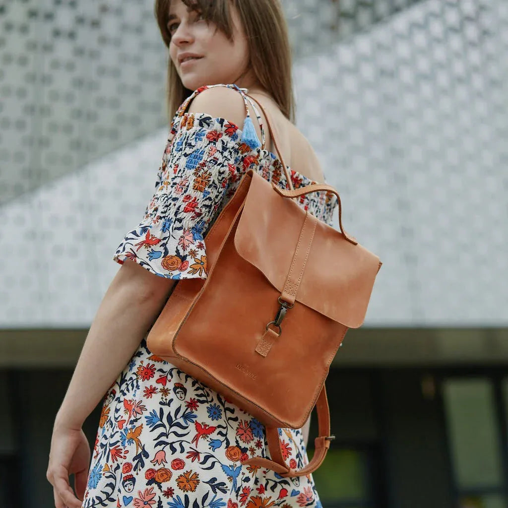 New Dream Leather Women's Backpack - INCARNEĀ® Global