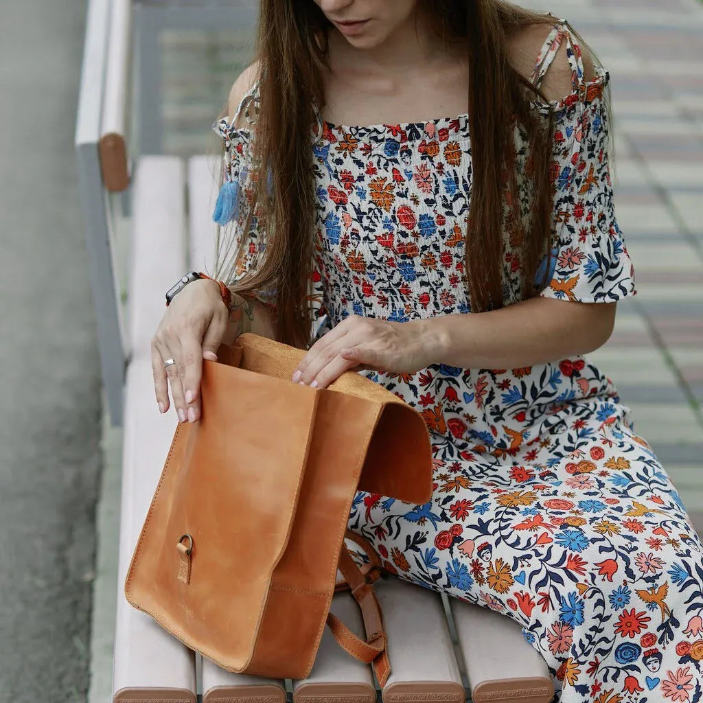 New Dream Leather Women's Backpack - INCARNEĀ® Global