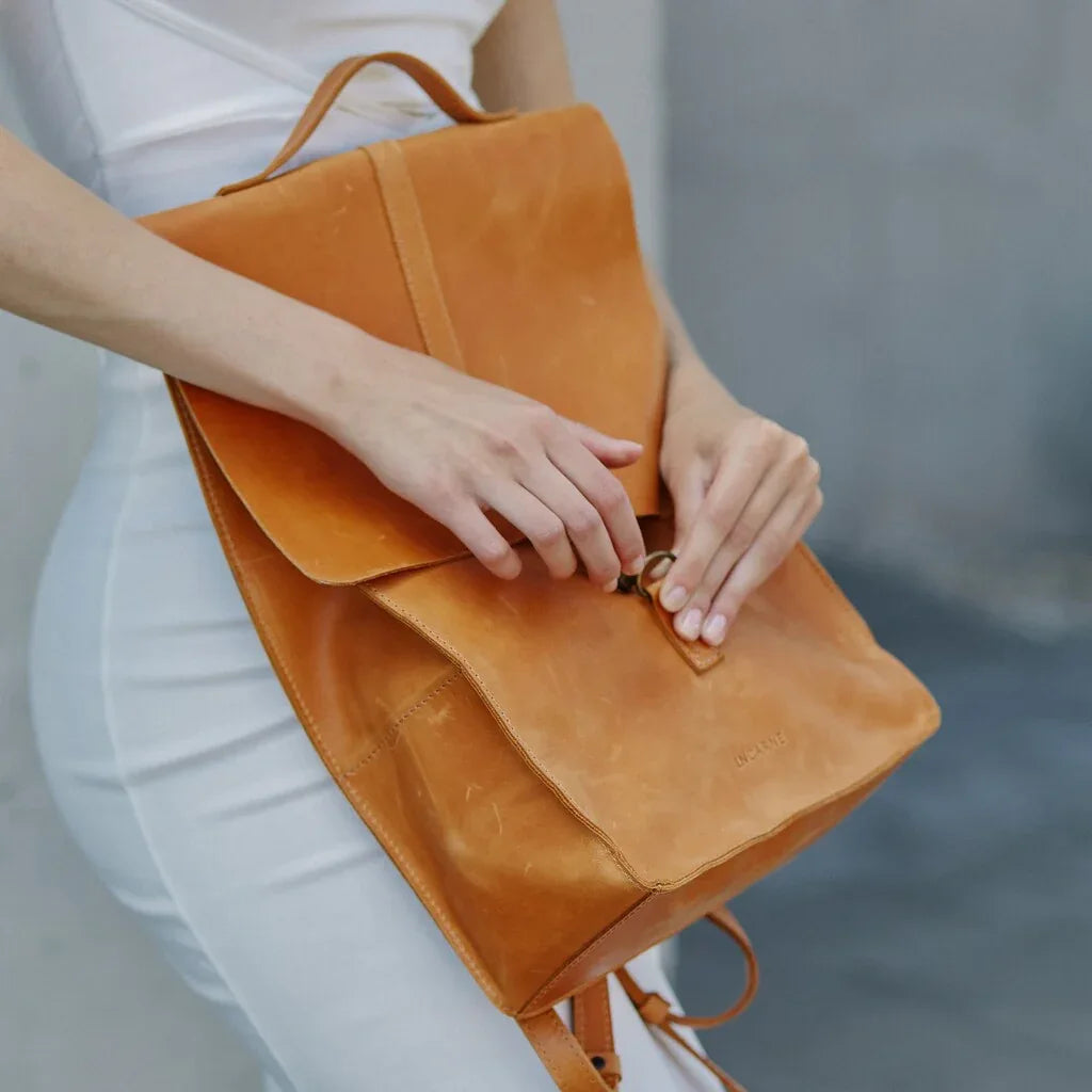 New Dream Leather Women's Backpack - INCARNEĀ® Global