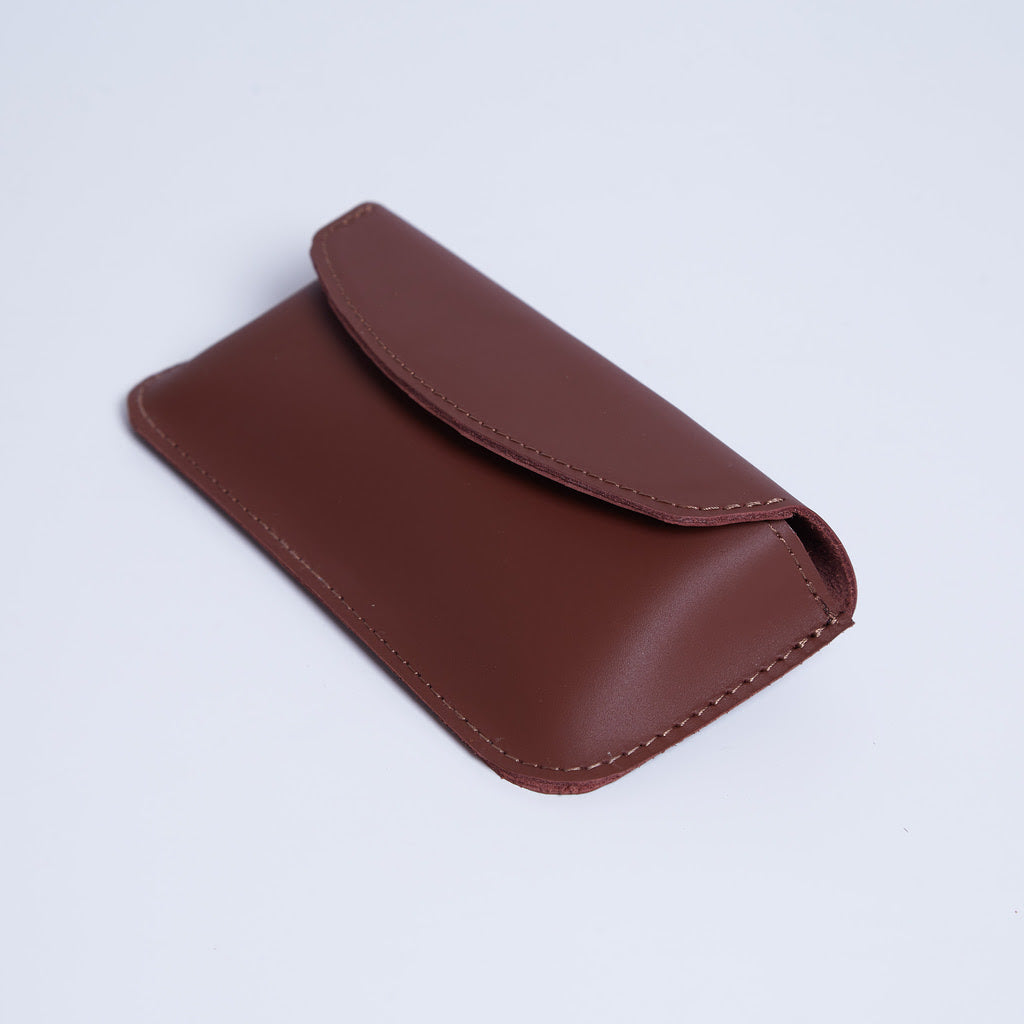 Toc clasic din piele pentru ochelari Ellet