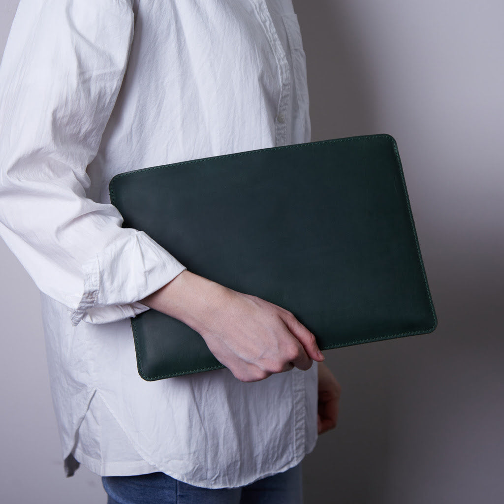 Husă pentru laptop Gamma Plus, verde (vintage)