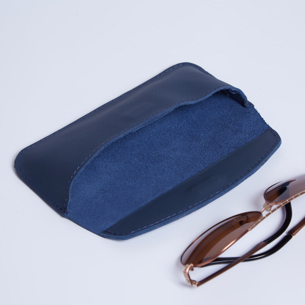 Toc clasic din piele pentru ochelari Ellet