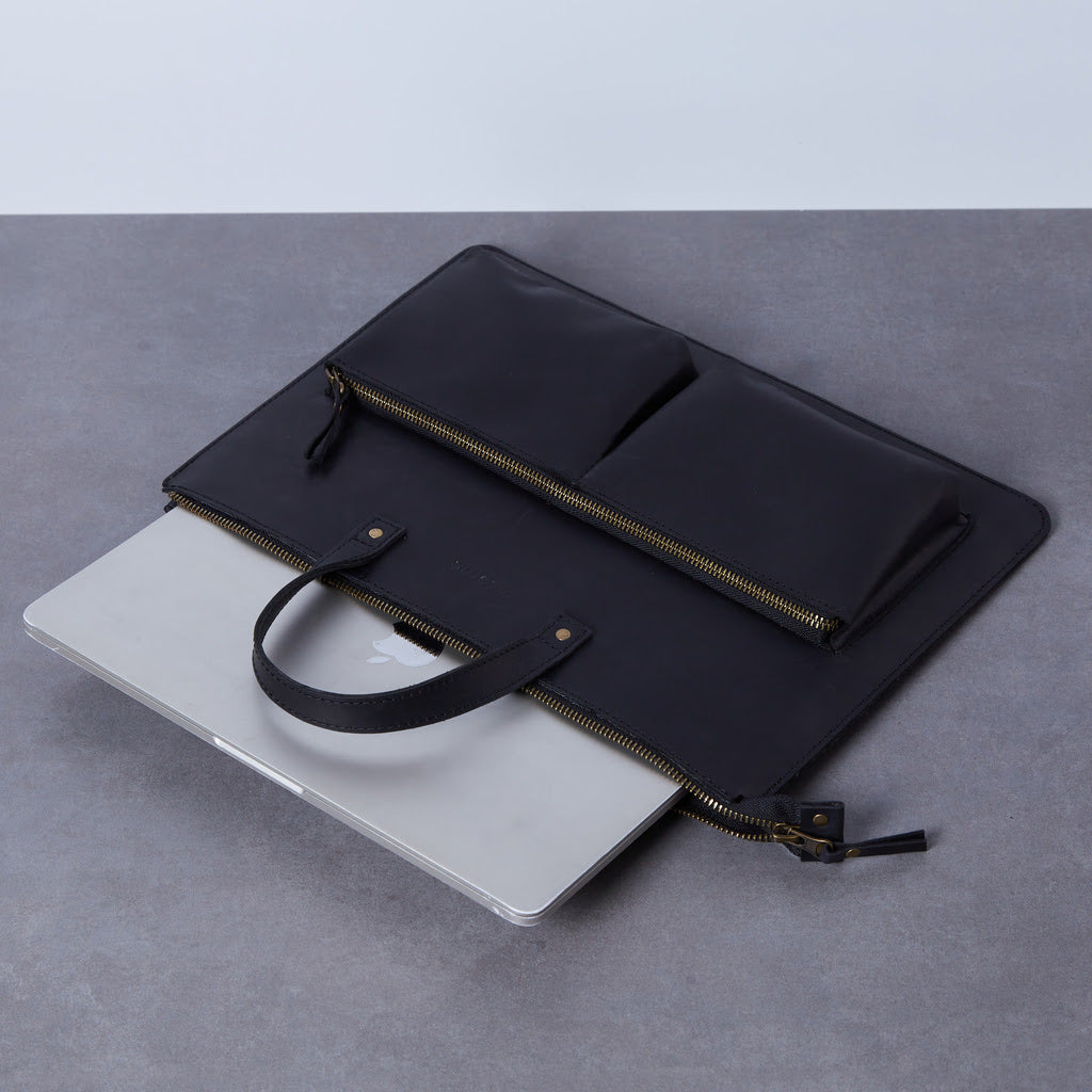 Brave Leather Laptop Sleeve