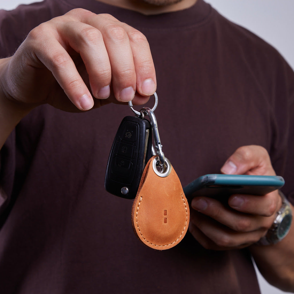 Husă din piele Key Tag pentru Apple AirTag