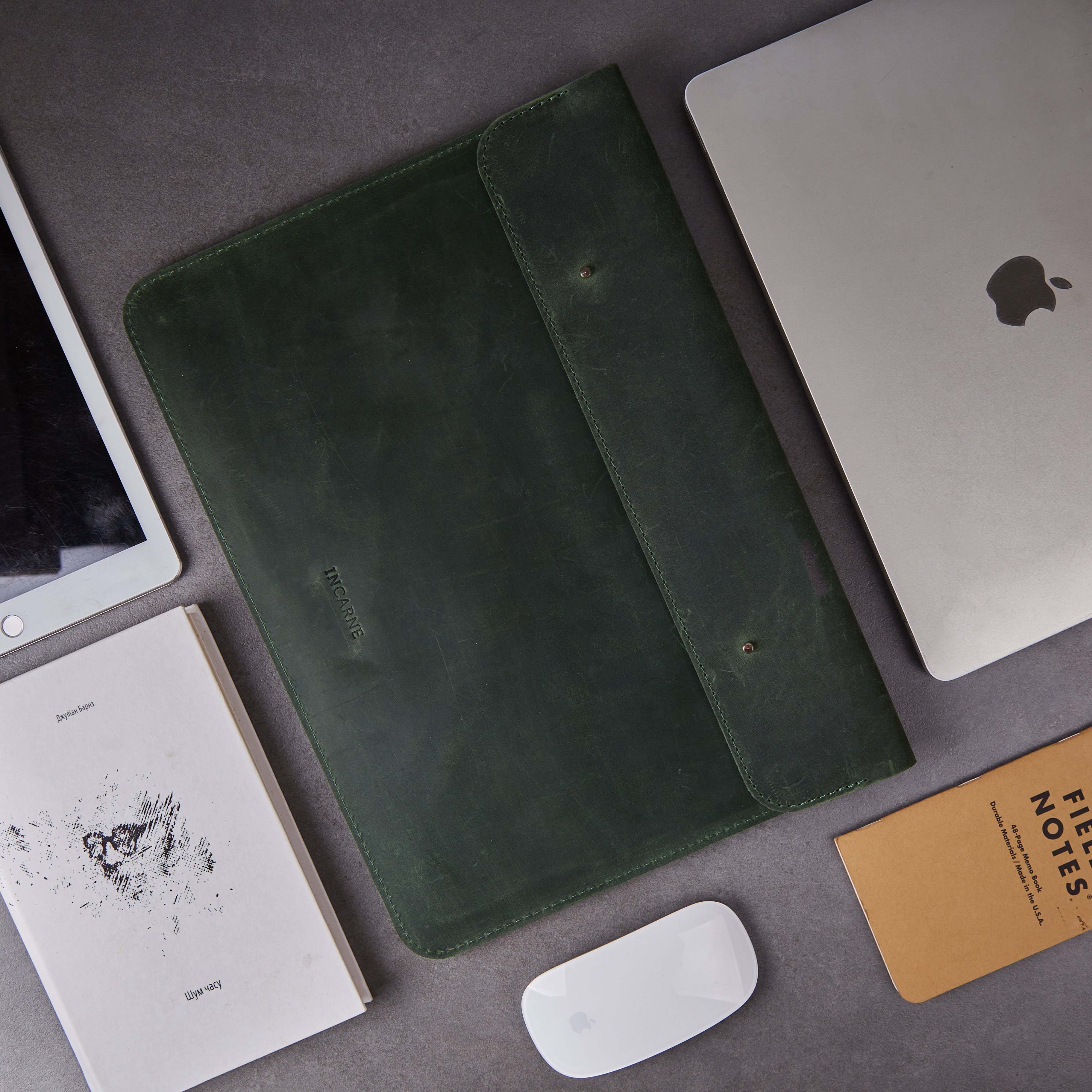 Neat Laptop Sleeve, Green (vintage)
