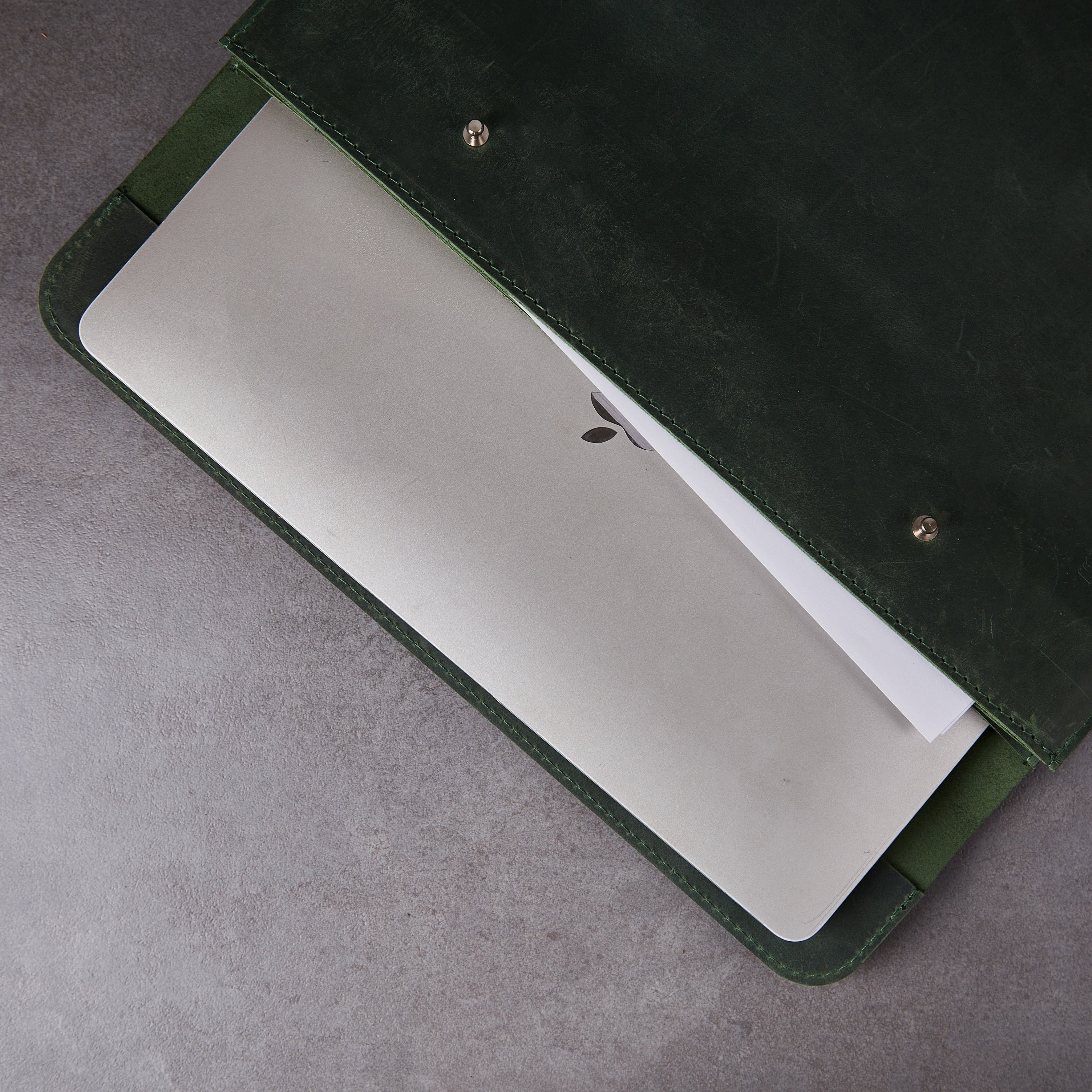 Neat Laptop Sleeve, Green (vintage)