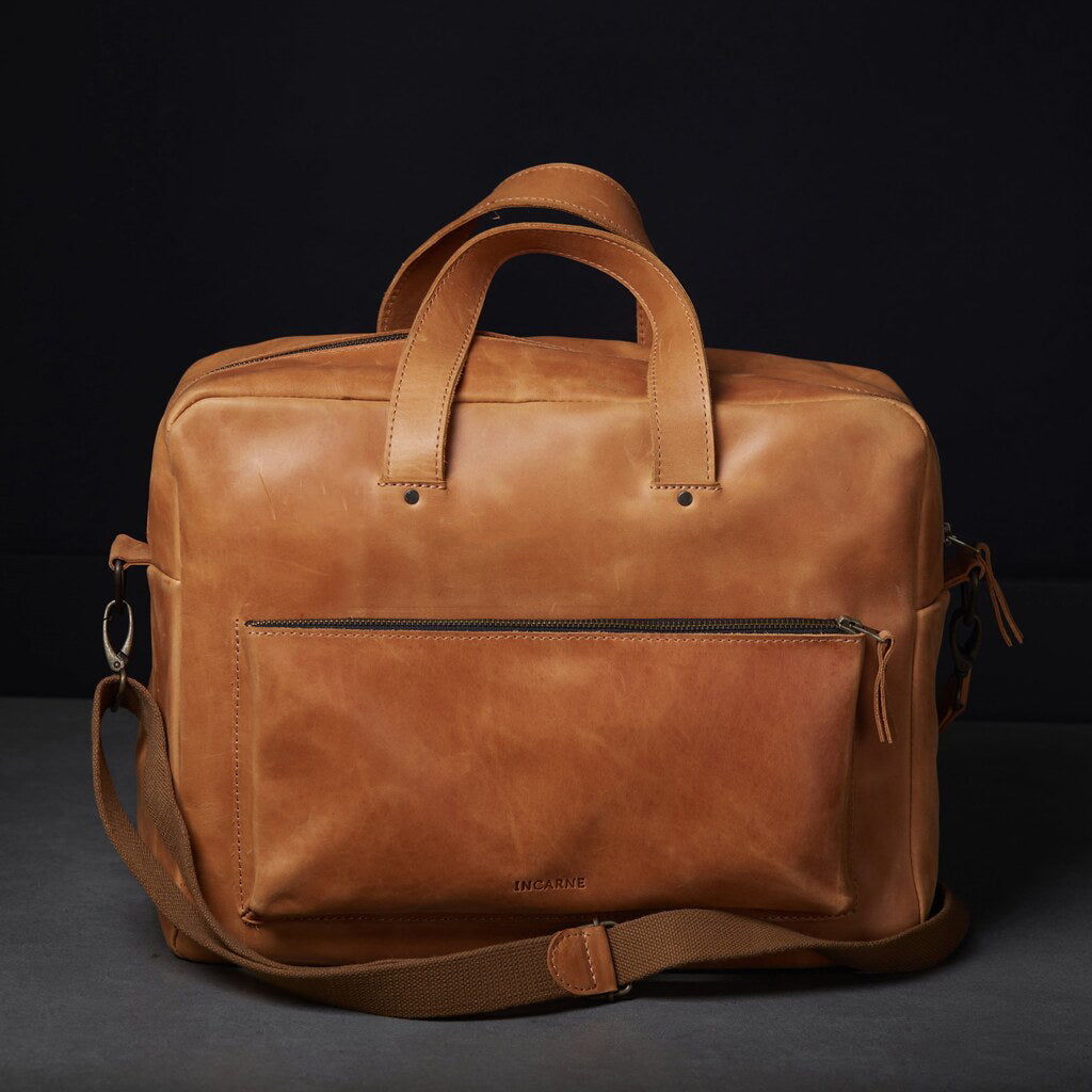 New Traveller Big Leather Daily and Travel Bag