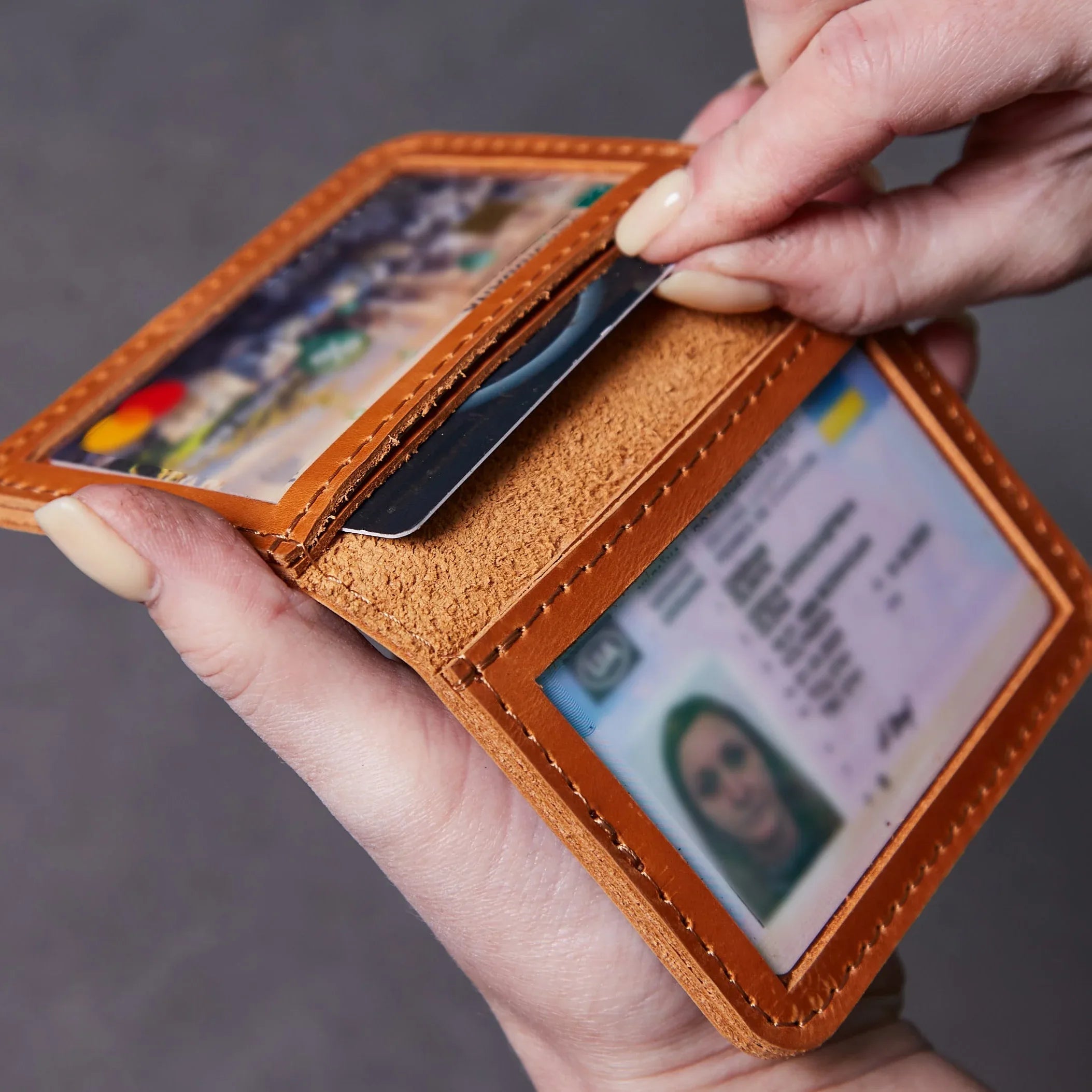 Set: cover for ID and driving licence + Key - INCARNE® Ukraine