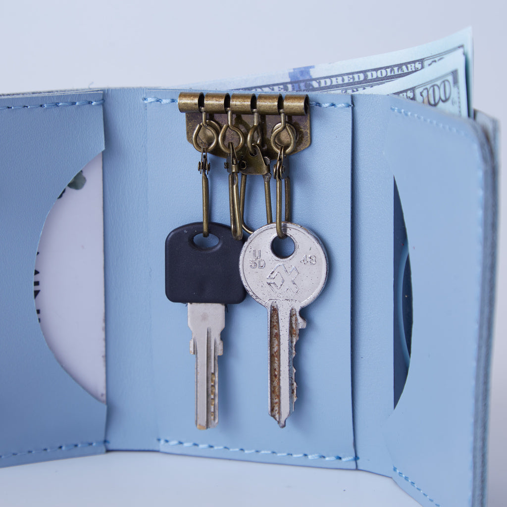 Key Plus Classic Leather Key Holder and Wallet