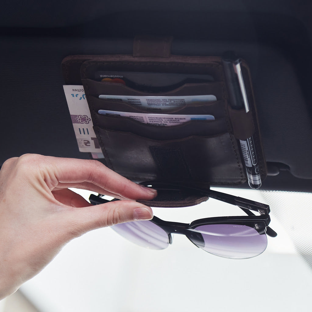 Easy Go sun visor organizer for cars