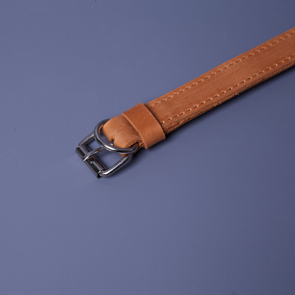 Guler din piele Tiny Air Collar pentru catei, caini mici si mijlocii